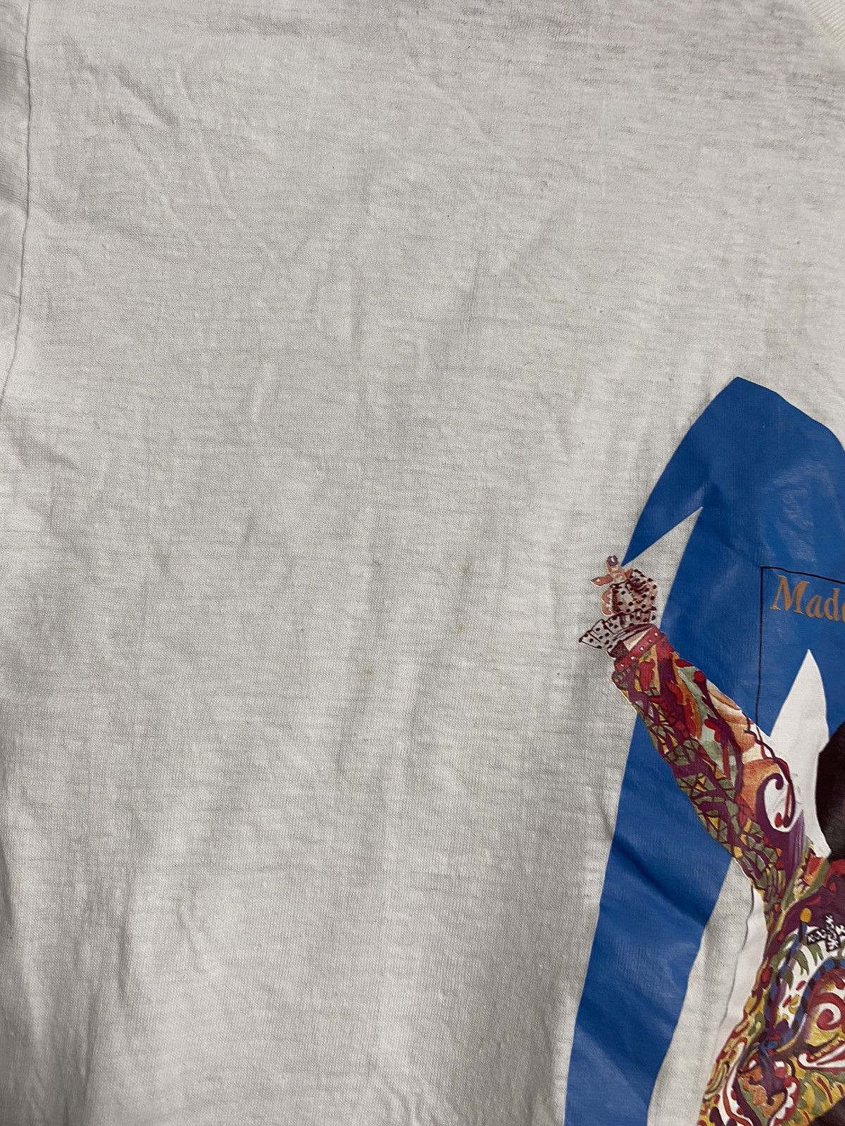 Band Tees Rare 80s Madonna Pop Music Diva Band Tshirt Bootleg Size US XL / EU 56 / 4 - 5 Thumbnail
