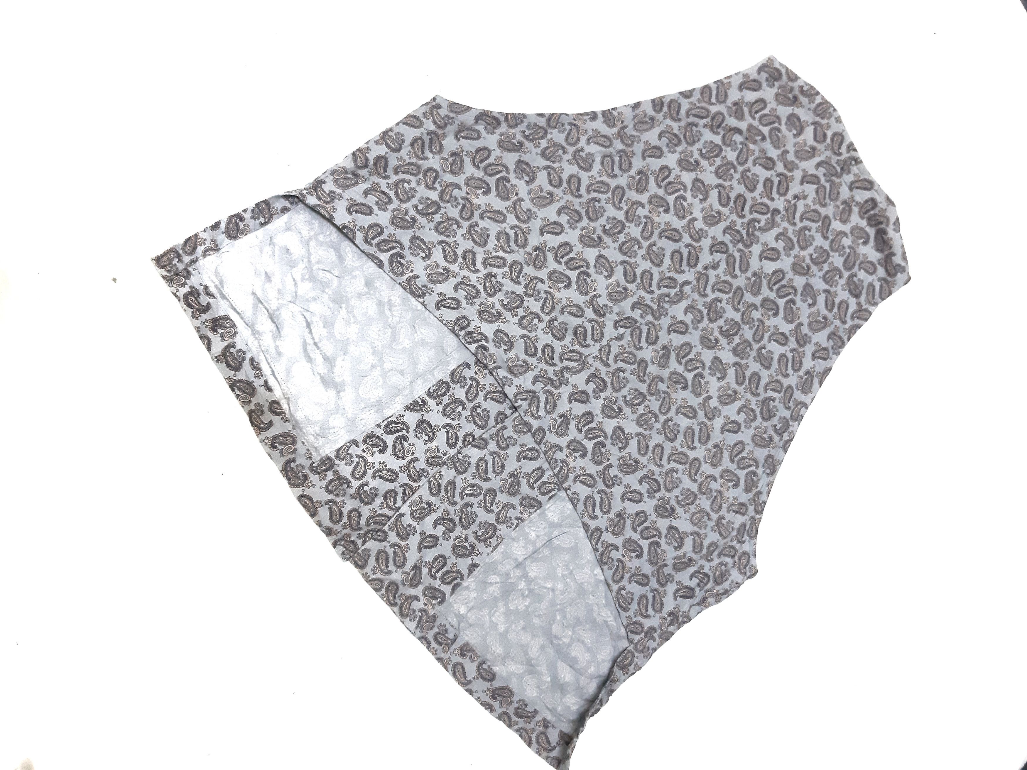 Comme des Garcons Homme Plus True Vintage Commes Des Garcons Paisley Vest Size 34R - 4 Thumbnail