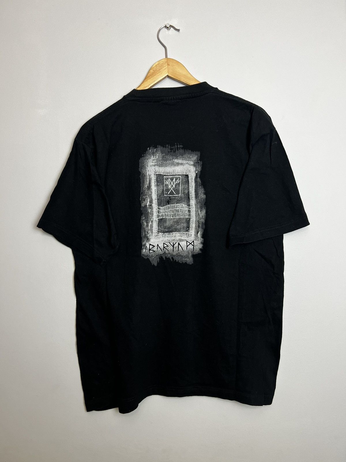 Band Tees Vintage Rare Burzum Det Som 90s Vtg Black Metal Tshirt Size US L / EU 52-54 / 3 - 2 Thumbnail