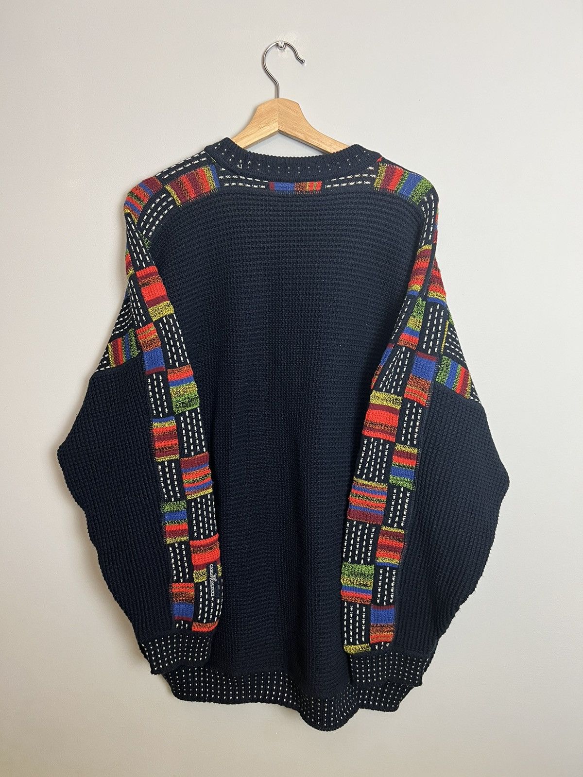 Carlo Colucci Carlo Colucci Vintage Y2k Sweater Knit Rare Streetwear Boxy Size US XL / EU 56 / 4 - 2 Thumbnail