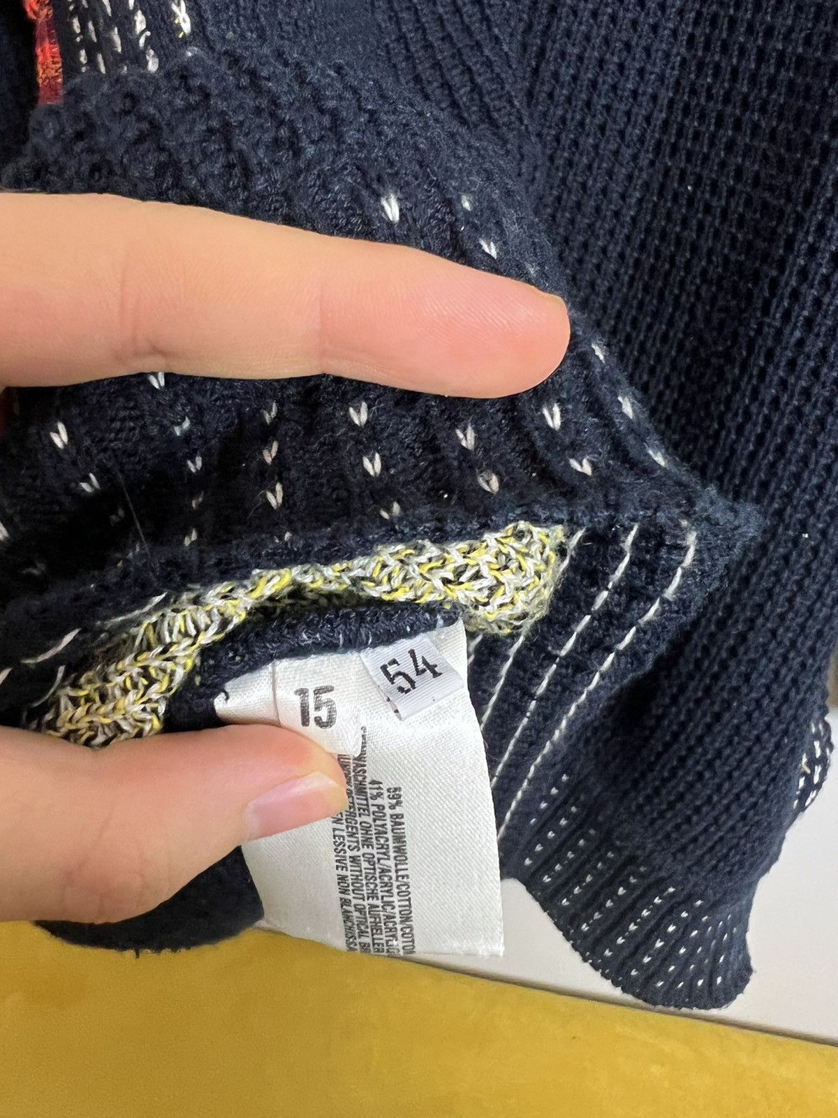 Carlo Colucci Carlo Colucci Vintage Y2k Sweater Knit Rare Streetwear Boxy Size US XL / EU 56 / 4 - 6 Thumbnail
