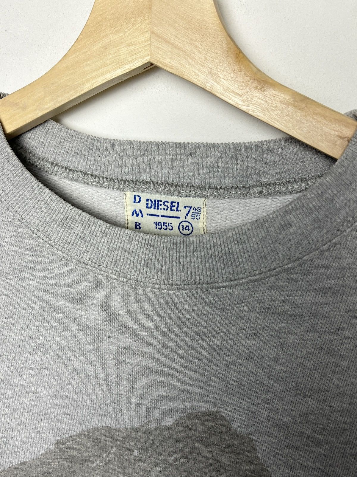 Diesel diesel mammoth sweatshirt crewneck Size US M / EU 48-50 / 2 - 5 Thumbnail
