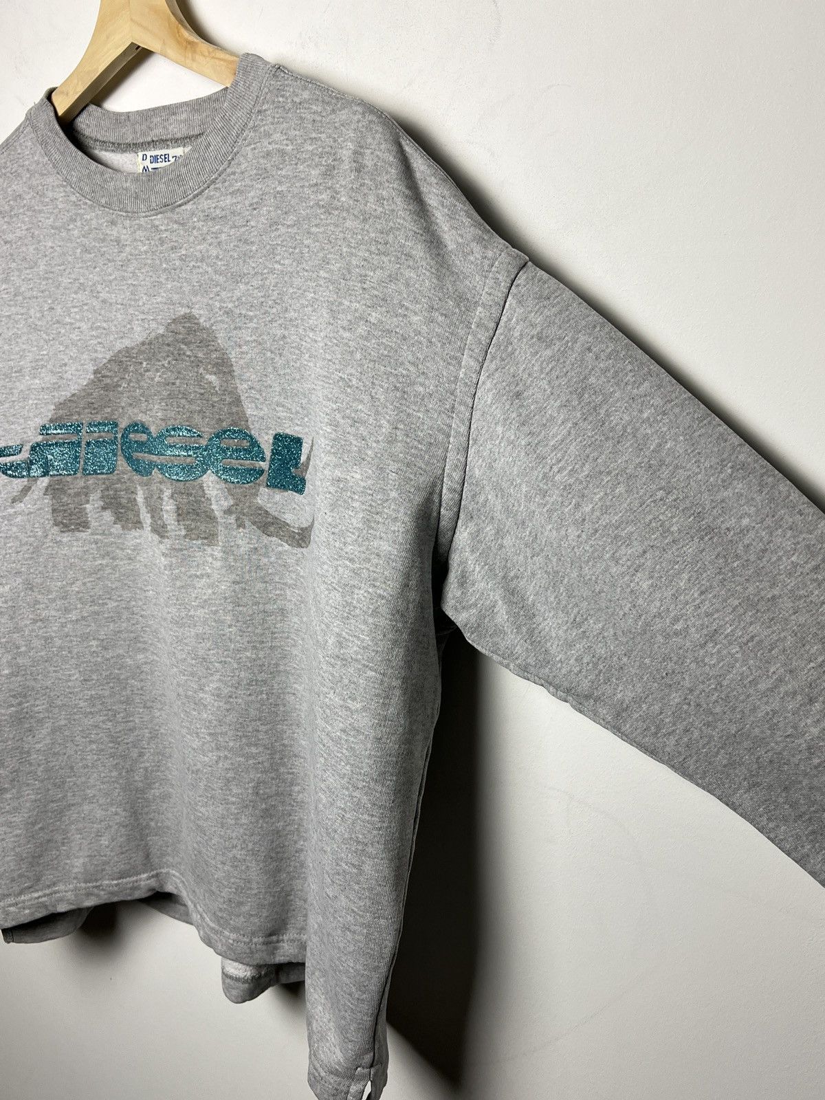 Diesel diesel mammoth sweatshirt crewneck Size US M / EU 48-50 / 2 - 6 Thumbnail