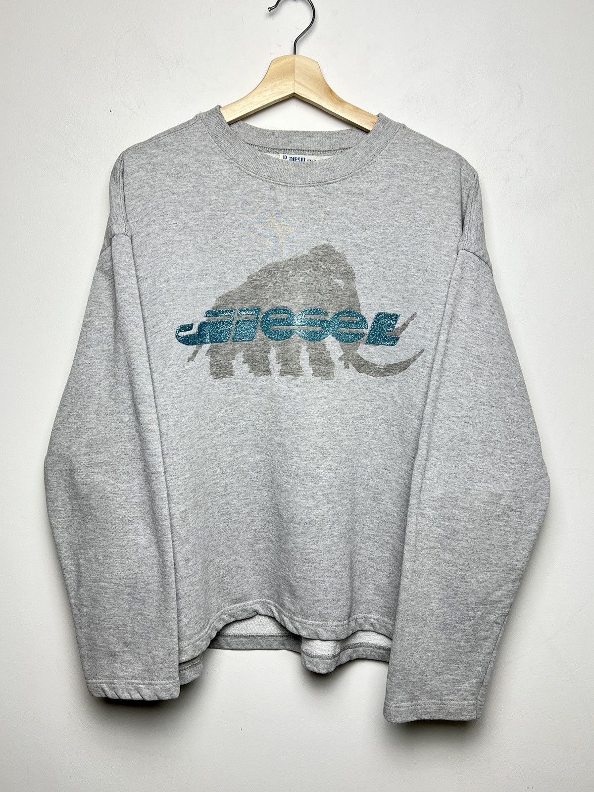 diesel mammoth sweatshirt crewneck