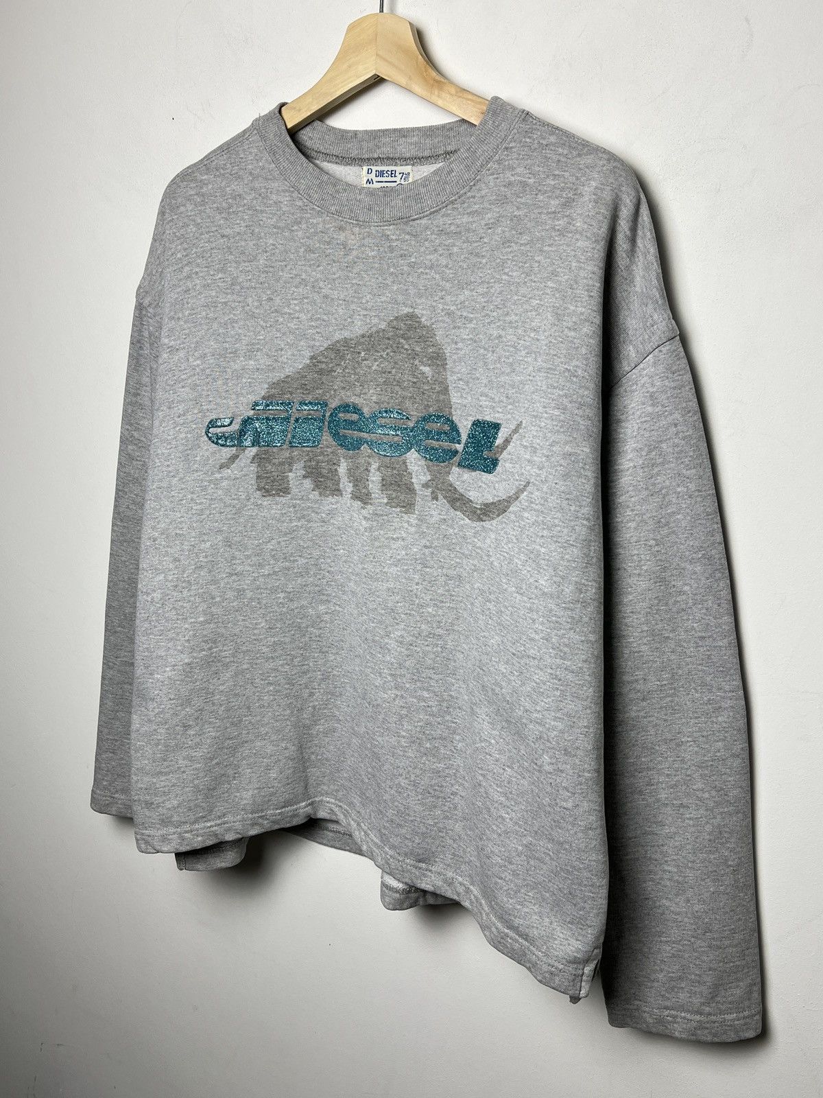 Diesel diesel mammoth sweatshirt crewneck Size US M / EU 48-50 / 2 - 3 Thumbnail