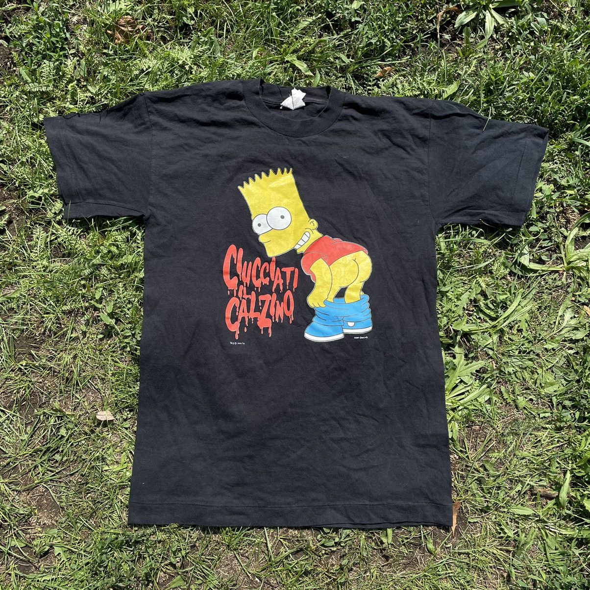 Vintage Vintage 90s Sun Faded Bart Simpson Graphic Tee Grunge Boxy M Size US M / EU 48-50 / 2 - 1 Thumbnail