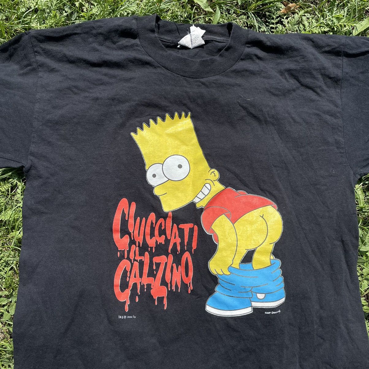 Vintage Vintage 90s Sun Faded Bart Simpson Graphic Tee Grunge Boxy M Size US M / EU 48-50 / 2 - 4 Thumbnail