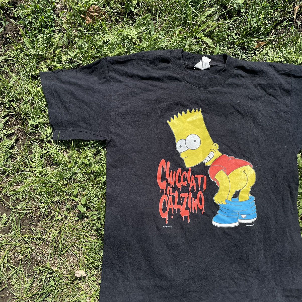 Vintage Vintage 90s Sun Faded Bart Simpson Graphic Tee Grunge Boxy M Size US M / EU 48-50 / 2 - 2 Thumbnail