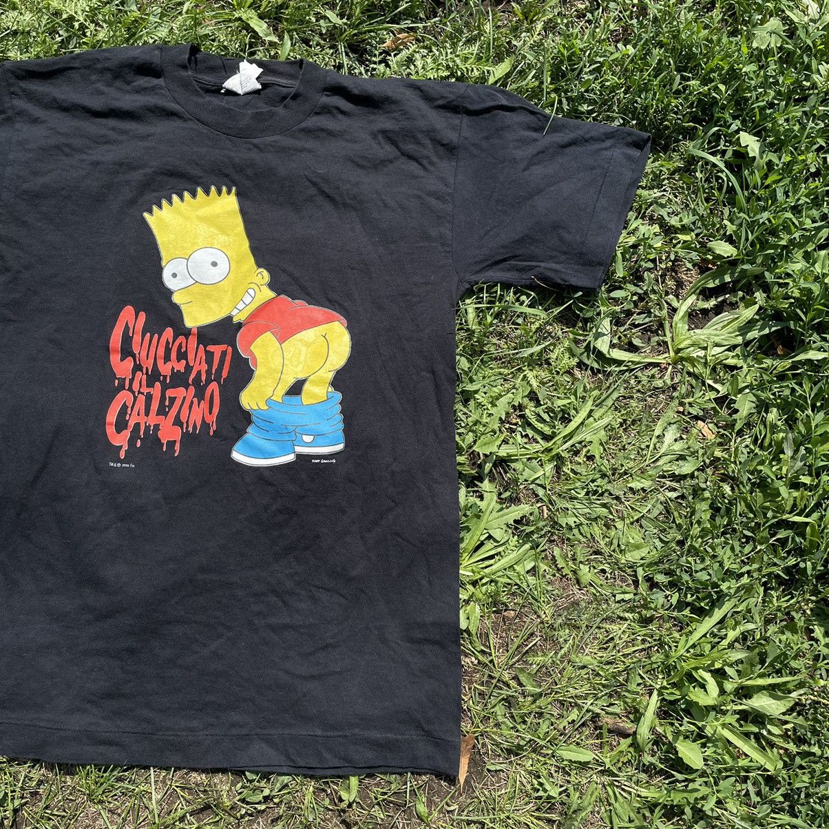 Vintage Vintage 90s Sun Faded Bart Simpson Graphic Tee Grunge Boxy M Size US M / EU 48-50 / 2 - 3 Thumbnail