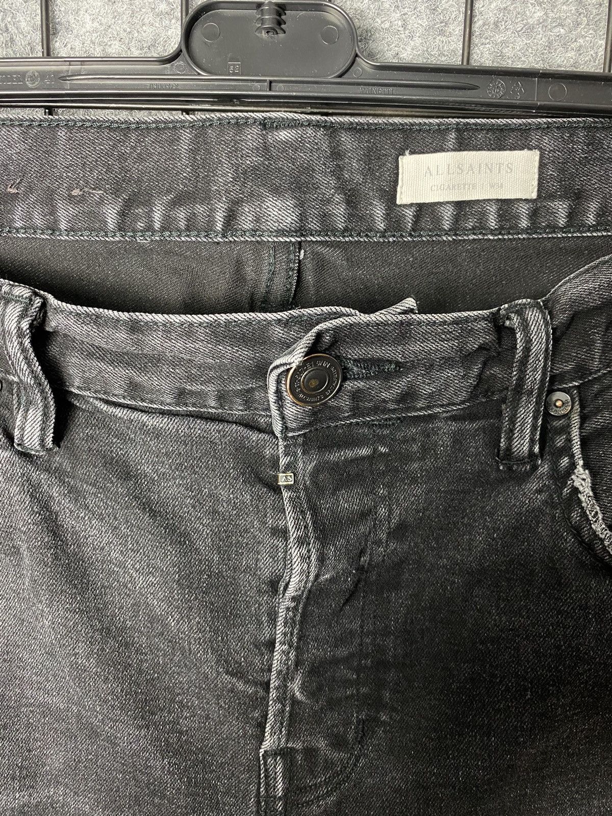 Allsaints × Vintage Allsaints Cigarette Streetwear Jeans Size 34 Size US 34 / EU 50 - 4 Thumbnail