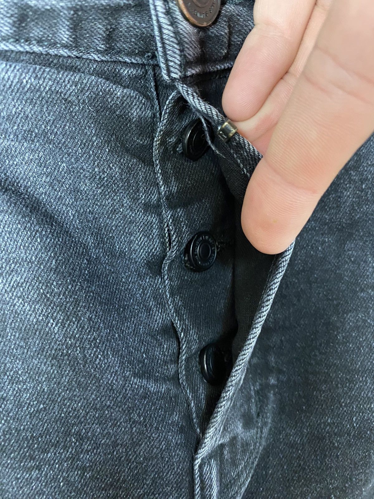 Allsaints × Vintage Allsaints Cigarette Streetwear Jeans Size 34 Size US 34 / EU 50 - 5 Thumbnail
