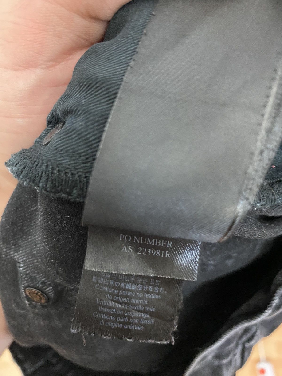 Allsaints × Vintage Allsaints Cigarette Streetwear Jeans Size 34 Size US 34 / EU 50 - 12 Thumbnail