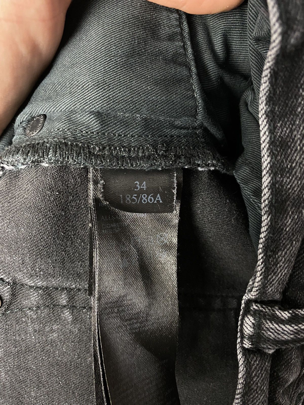 Allsaints × Vintage Allsaints Cigarette Streetwear Jeans Size 34 Size US 34 / EU 50 - 10 Thumbnail