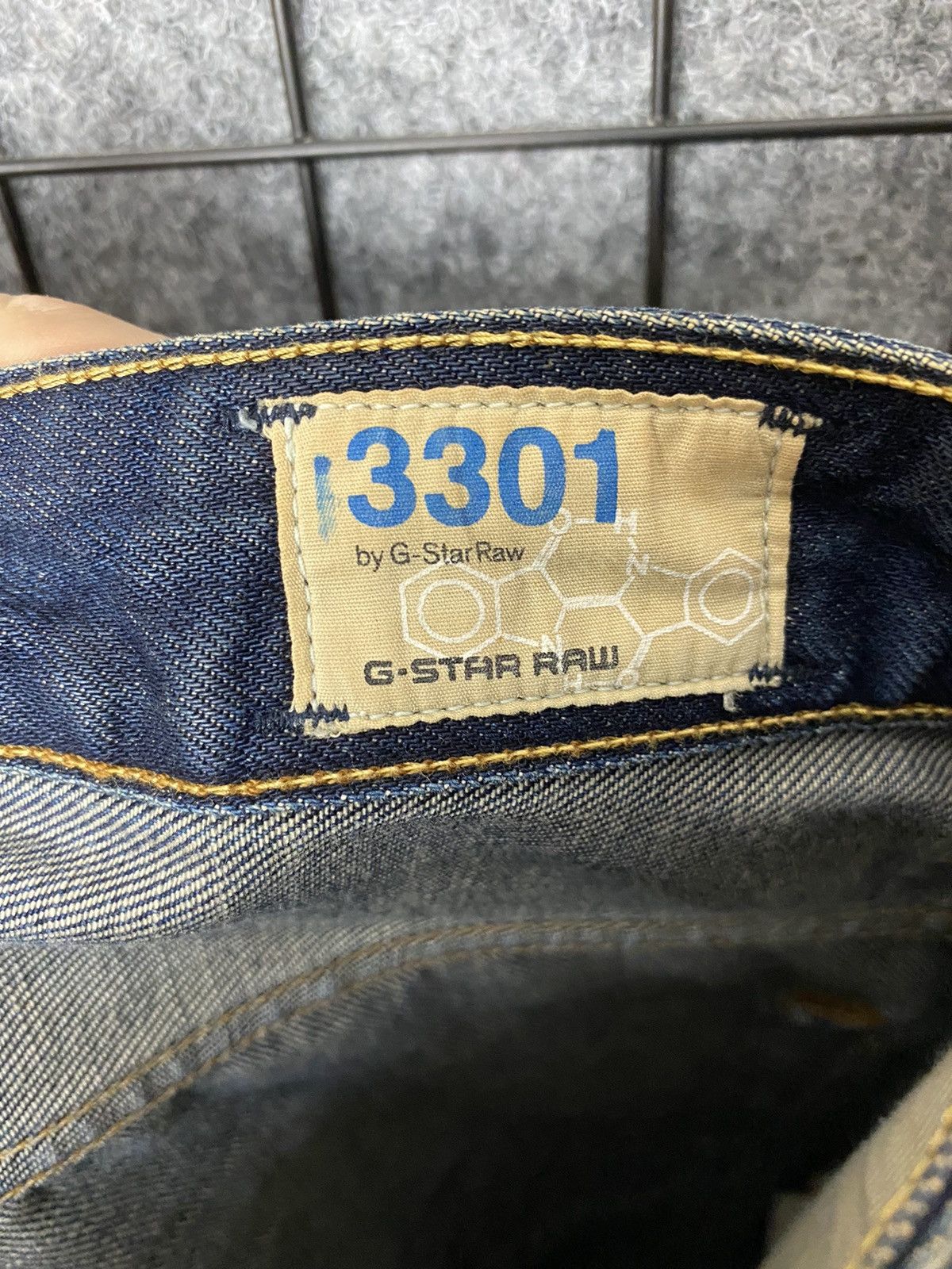 G-Star G Star Raw 3301 Streetwear Tapered Distressed Jeans Size 29 Size US 29 - 7 Thumbnail
