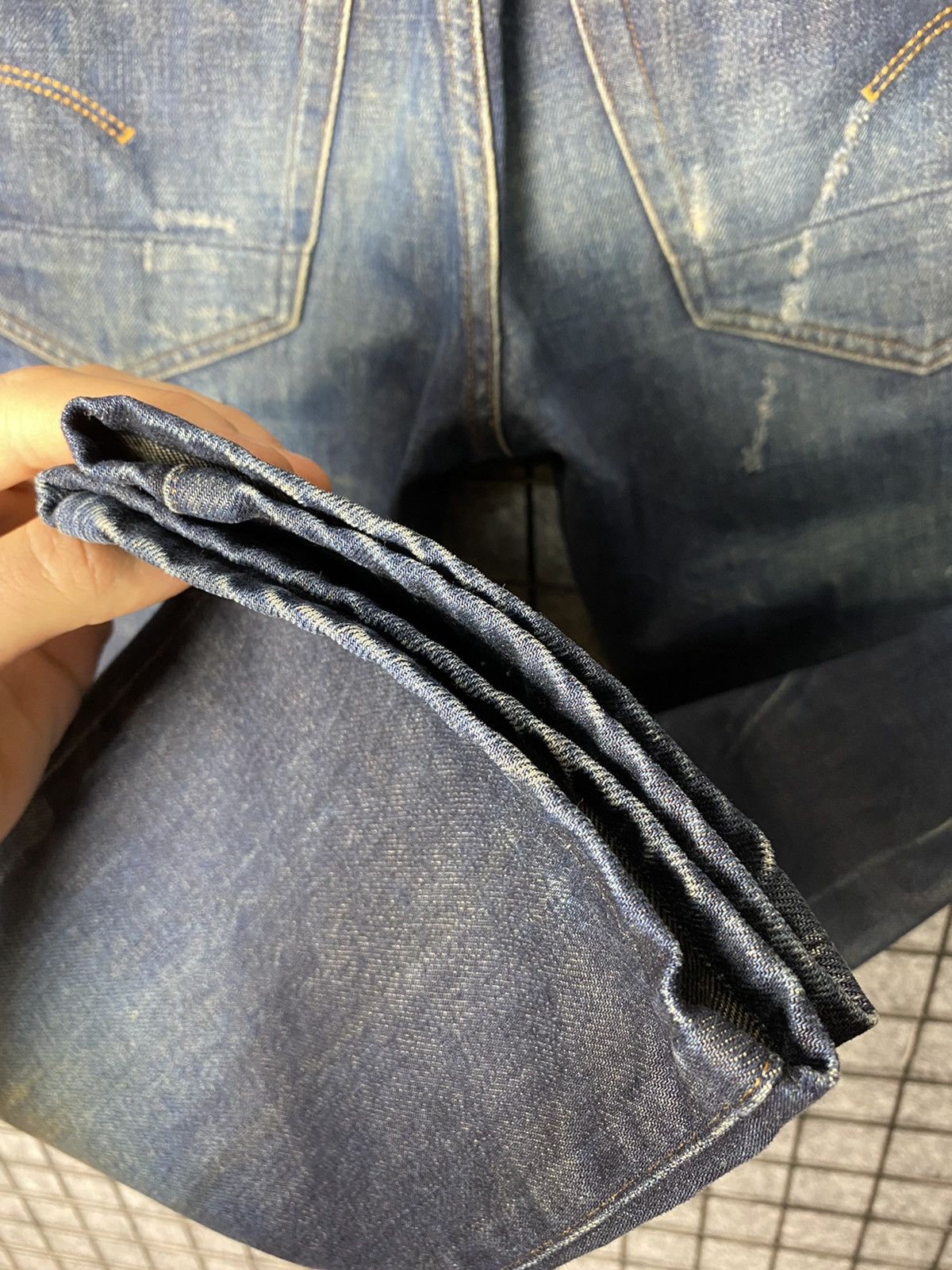 G-Star G Star Raw 3301 Streetwear Tapered Distressed Jeans Size 29 Size US 29 - 3 Thumbnail