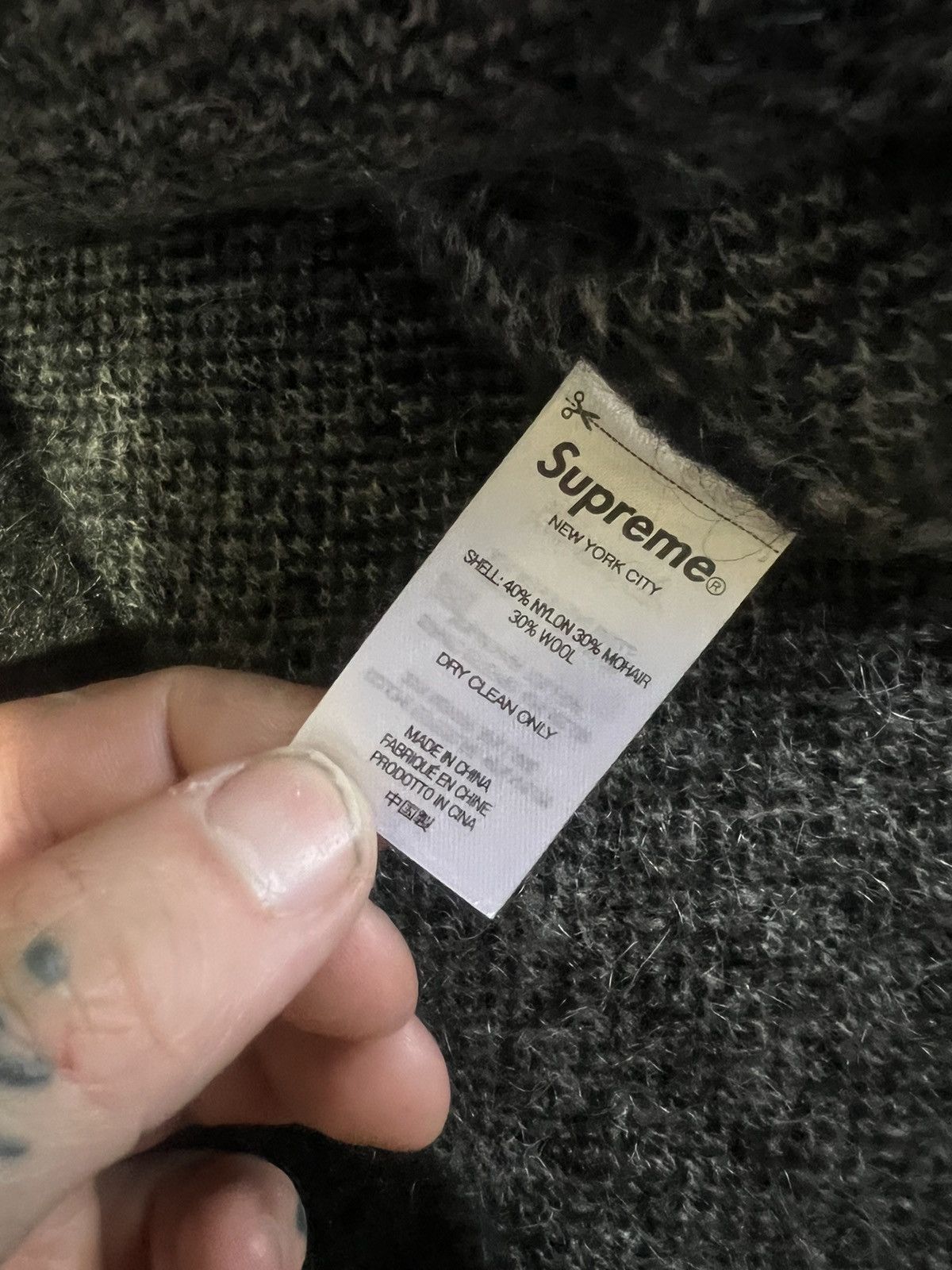 Supreme Supreme Mohair Cardigan Size US L / EU 52-54 / 3 - 4 Thumbnail