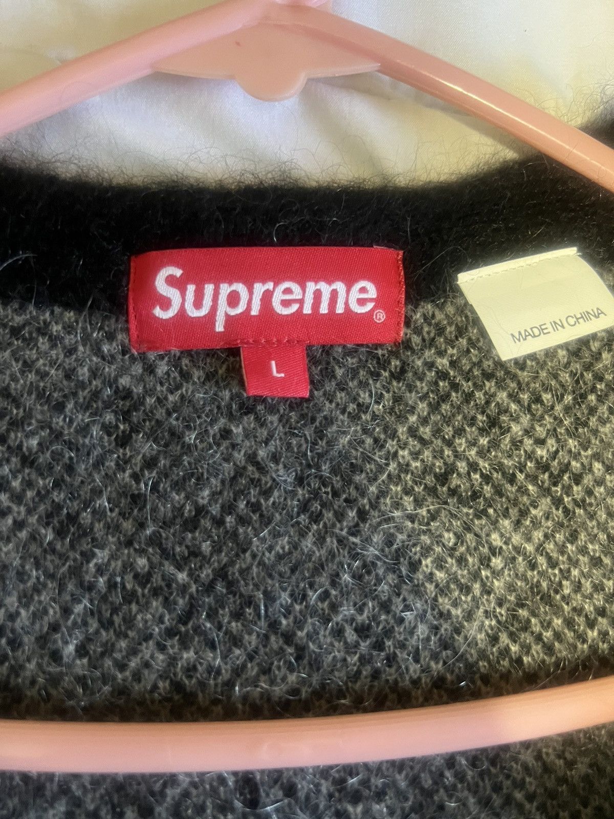 Supreme Supreme Mohair Cardigan Size US L / EU 52-54 / 3 - 2 Thumbnail