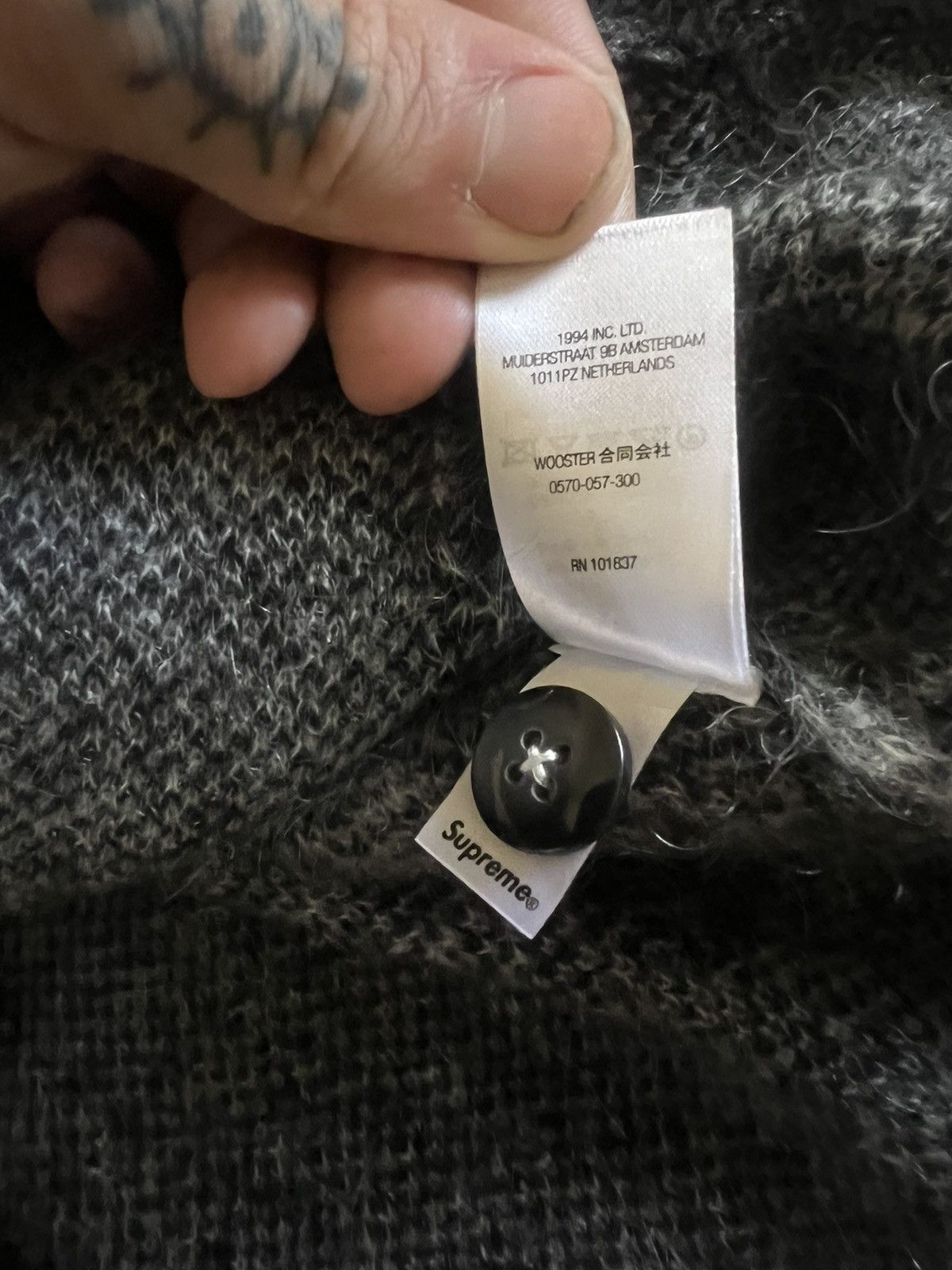 Supreme Supreme Mohair Cardigan Size US L / EU 52-54 / 3 - 5 Thumbnail