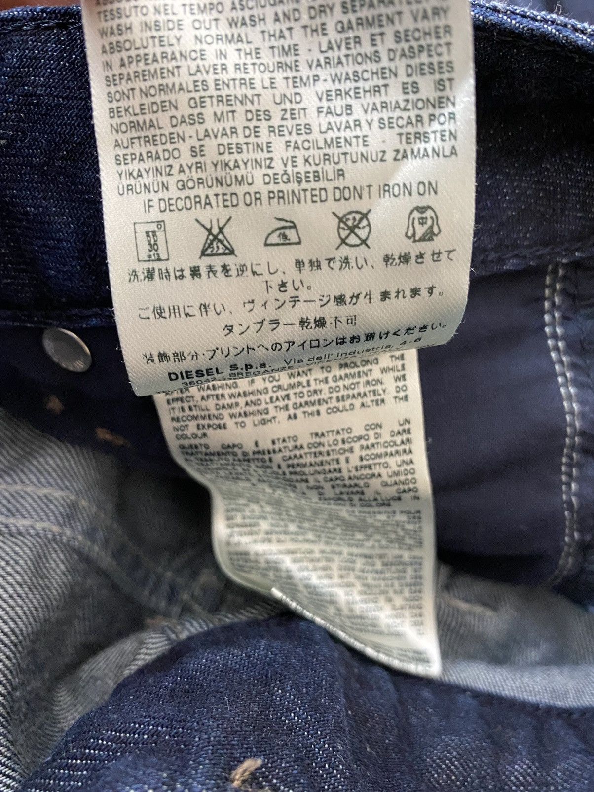 Designer × Diesel × Vintage Diesel Vintage Streetwear Denim Jeans Size 28 Size US 28 / EU 44 - 11 Thumbnail
