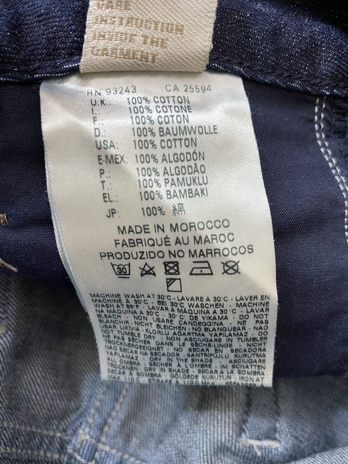 Designer × Diesel × Vintage Diesel Vintage Streetwear Denim Jeans Size 28 Size US 28 / EU 44 - 10 Thumbnail
