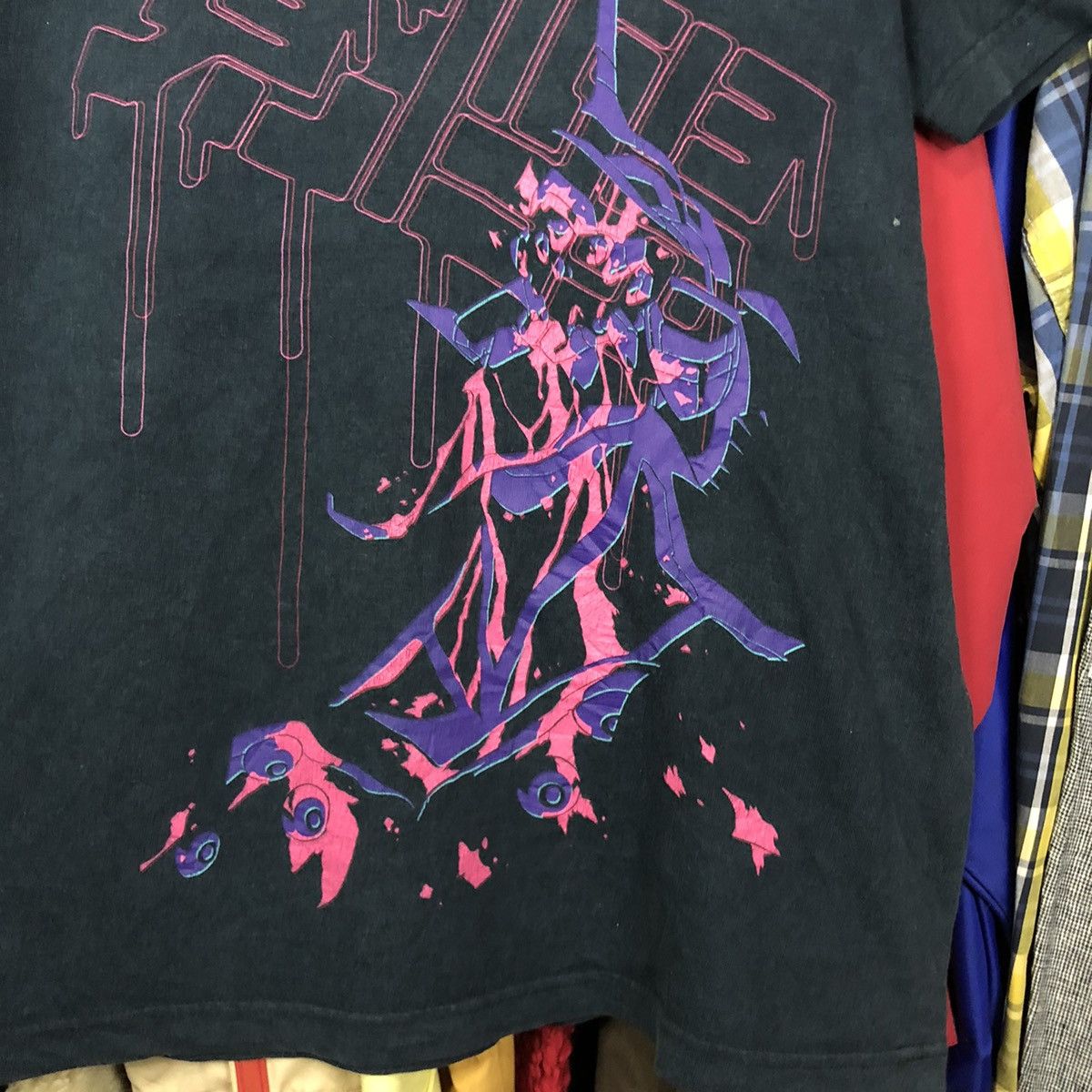 Anime Vintage 06's Neon Genesis Evangelion Cospa T shirt Size US L / EU 52-54 / 3 - 4 Thumbnail