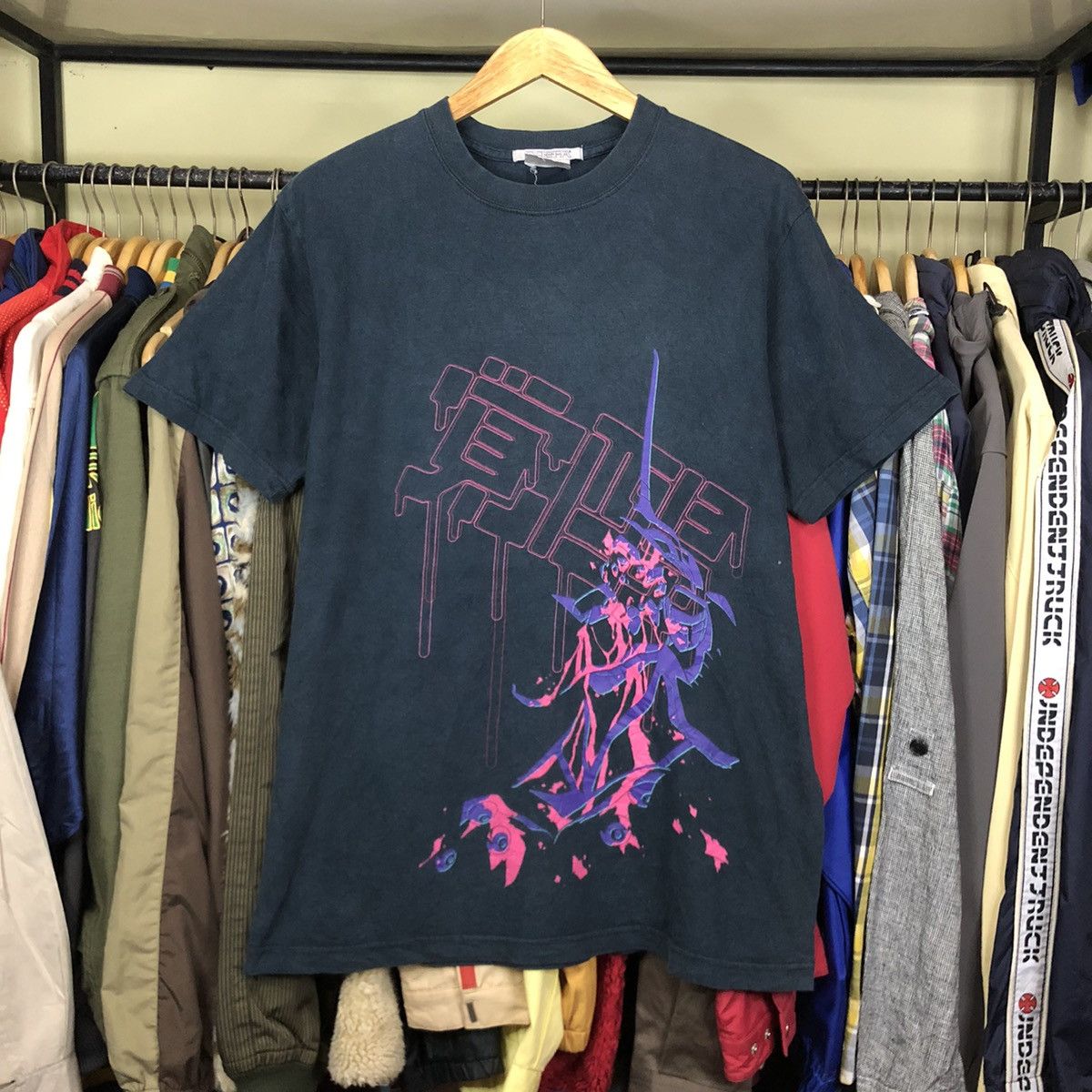 Anime Vintage 06's Neon Genesis Evangelion Cospa T shirt Size US L / EU 52-54 / 3 - 1 Thumbnail
