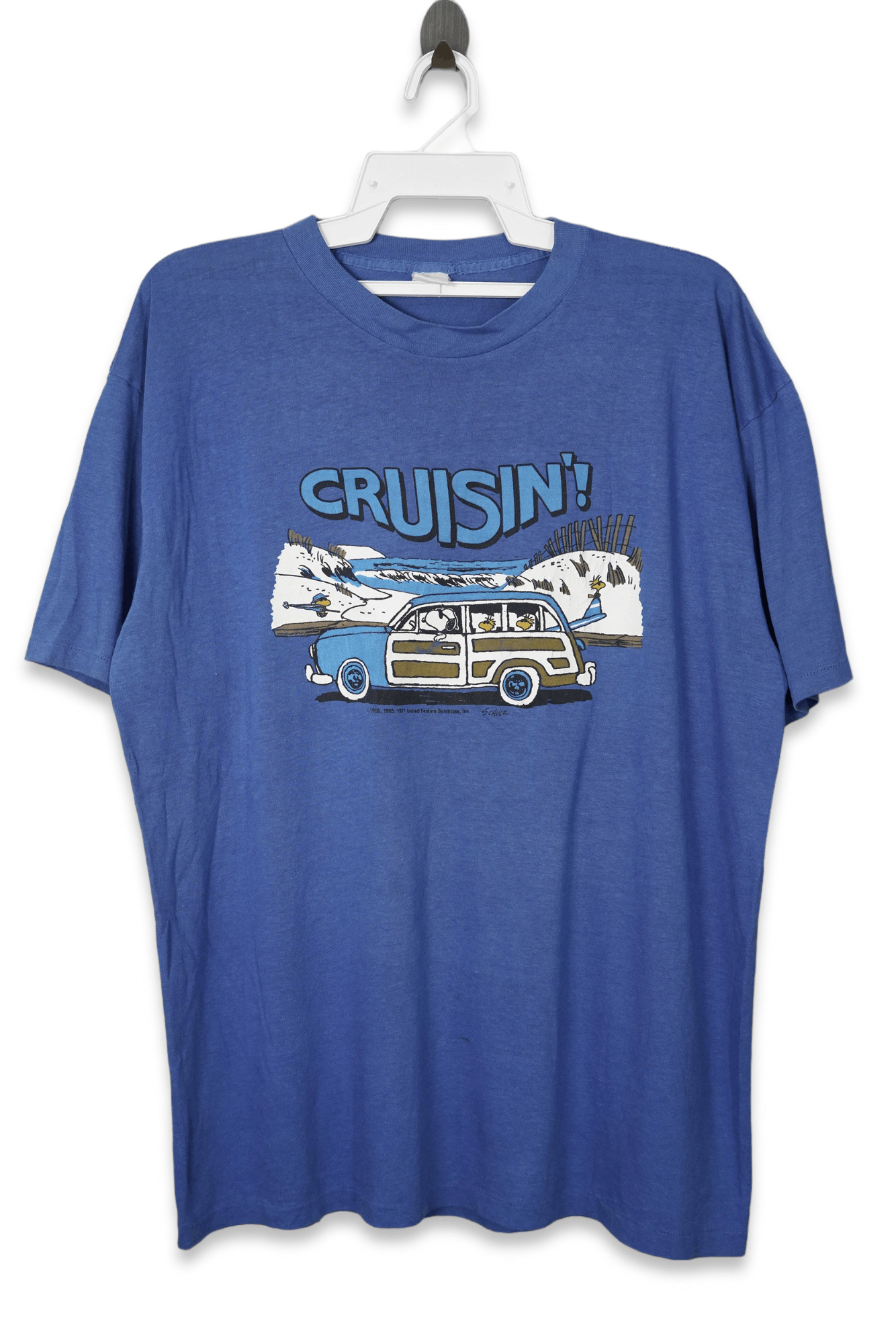 🔥RARE🔥 Vintage Snoopy Crusing Single Stitches Tshirt