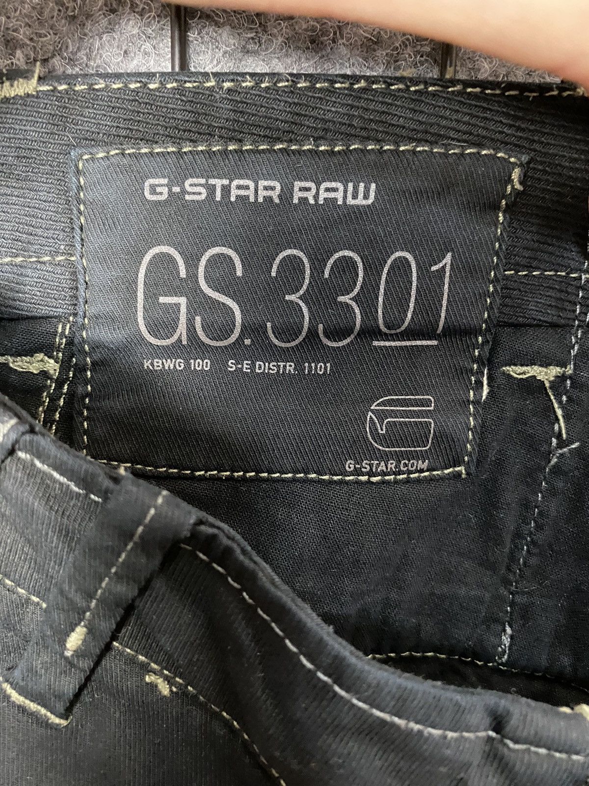 G-Star G Star Raw GS 3301 Streetwear Contrast Stitch Jeans Size 26 Size US 26 / EU 42 - 10 Thumbnail