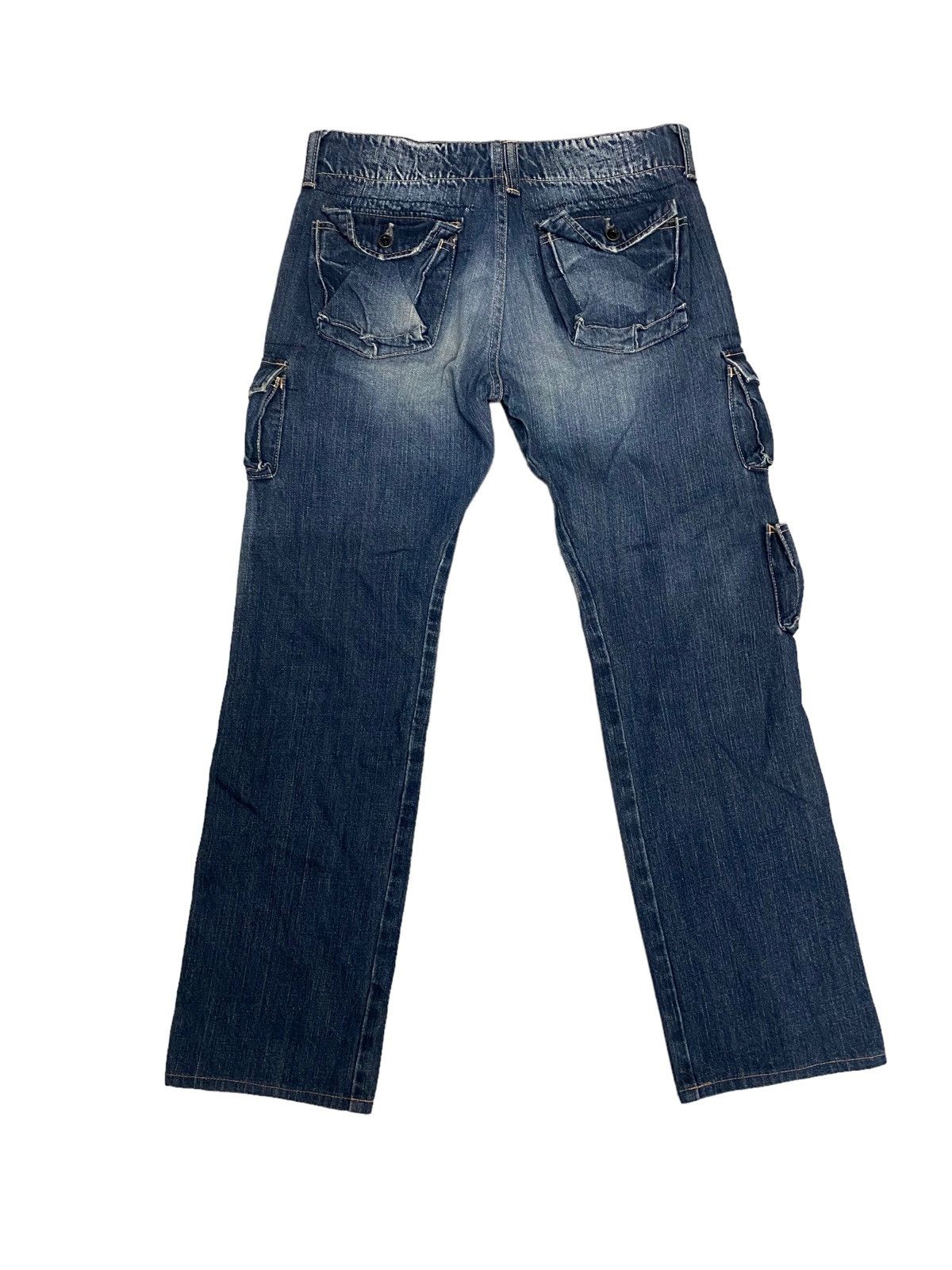 KOJIMA GENES Vintage JohnBull Kojima Genes Cargo Jeans 3D Pockets Size US 30 / EU 46 - 2 Thumbnail