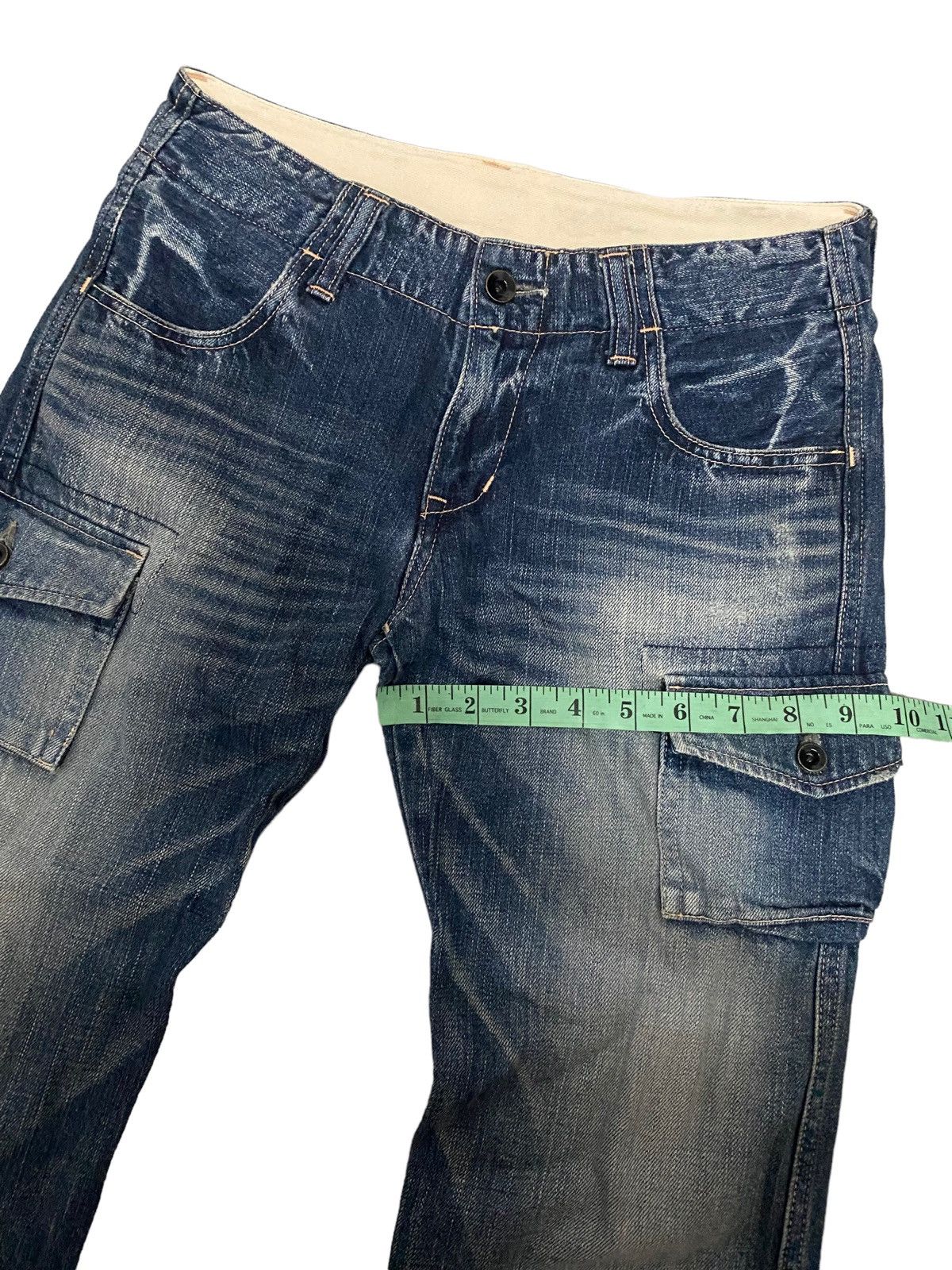 KOJIMA GENES Vintage JohnBull Kojima Genes Cargo Jeans 3D Pockets Size US 30 / EU 46 - 8 Thumbnail