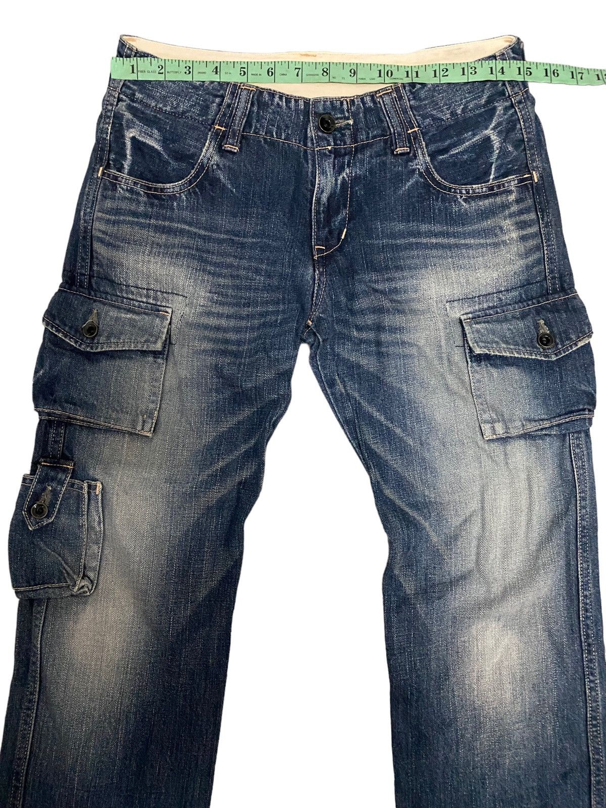 KOJIMA GENES Vintage JohnBull Kojima Genes Cargo Jeans 3D Pockets Size US 30 / EU 46 - 9 Thumbnail