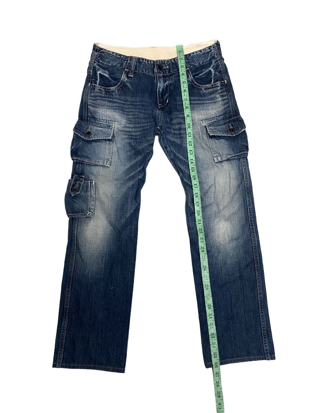 KOJIMA GENES Vintage JohnBull Kojima Genes Cargo Jeans 3D Pockets Size US 30 / EU 46 - 11 Thumbnail