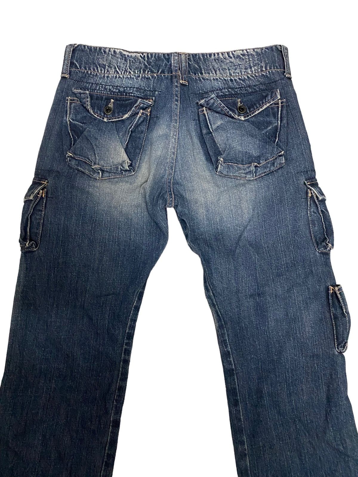 KOJIMA GENES Vintage JohnBull Kojima Genes Cargo Jeans 3D Pockets Size US 30 / EU 46 - 3 Thumbnail