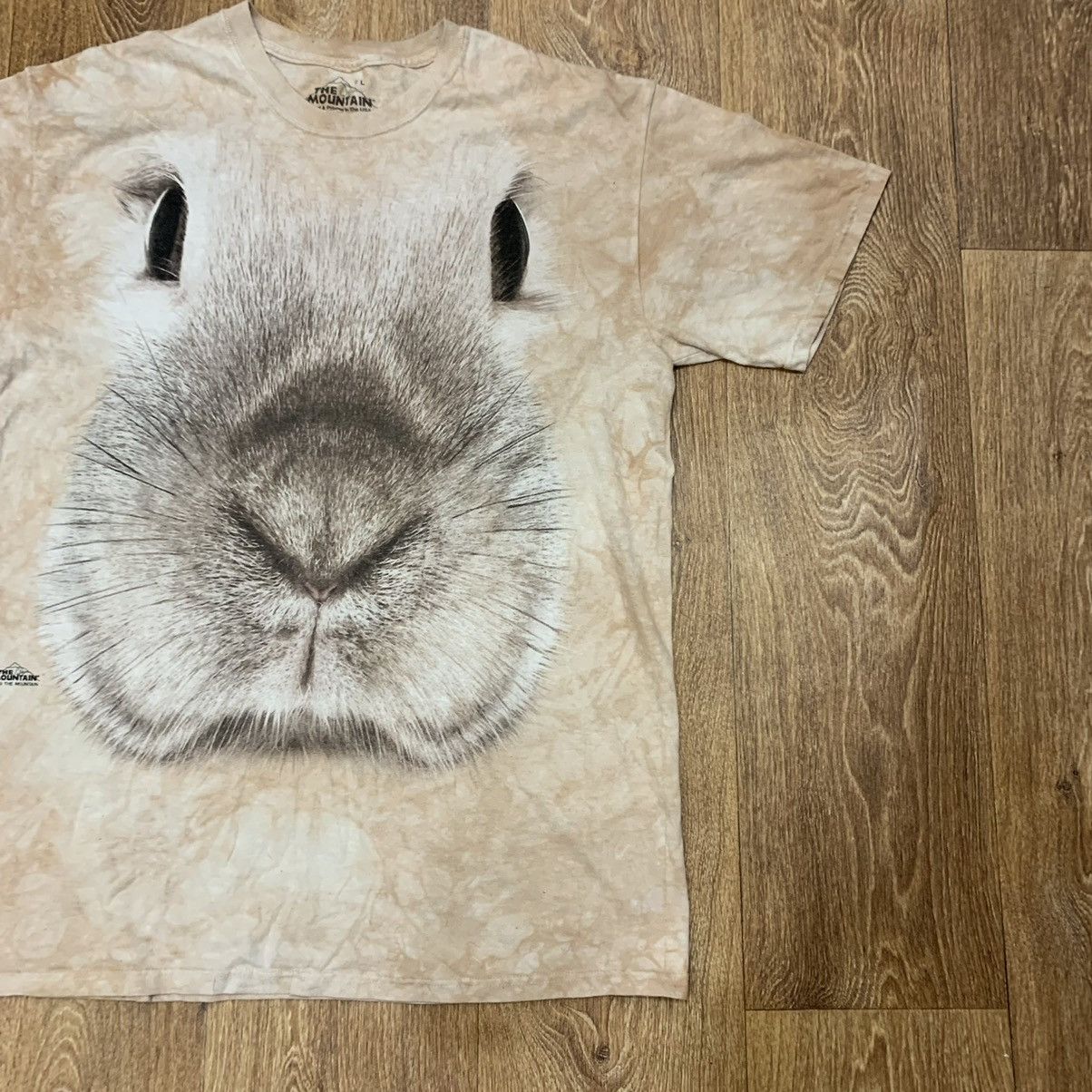 Vintage vintage Y2K The Mountain Big Face Print Streetwear Size US L / EU 52-54 / 3 - 2 Thumbnail