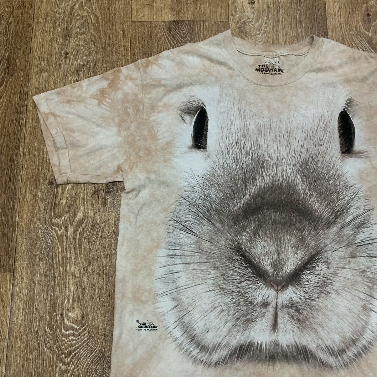 Vintage vintage Y2K The Mountain Big Face Print Streetwear Size US L / EU 52-54 / 3 - 3 Thumbnail