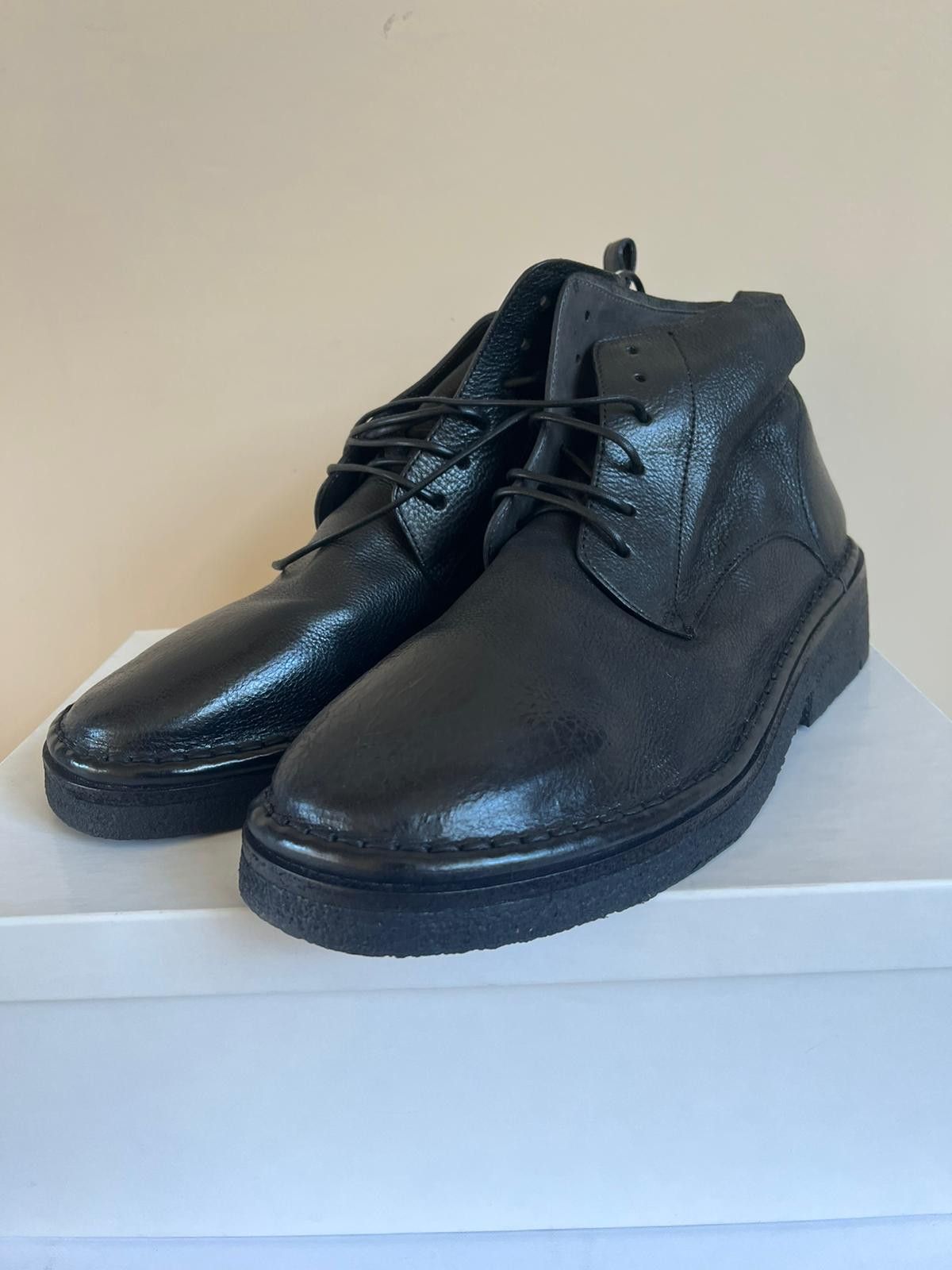 Marsell Leather Ankle Boots in Black Size US 9 / EU 42 - 6 Thumbnail