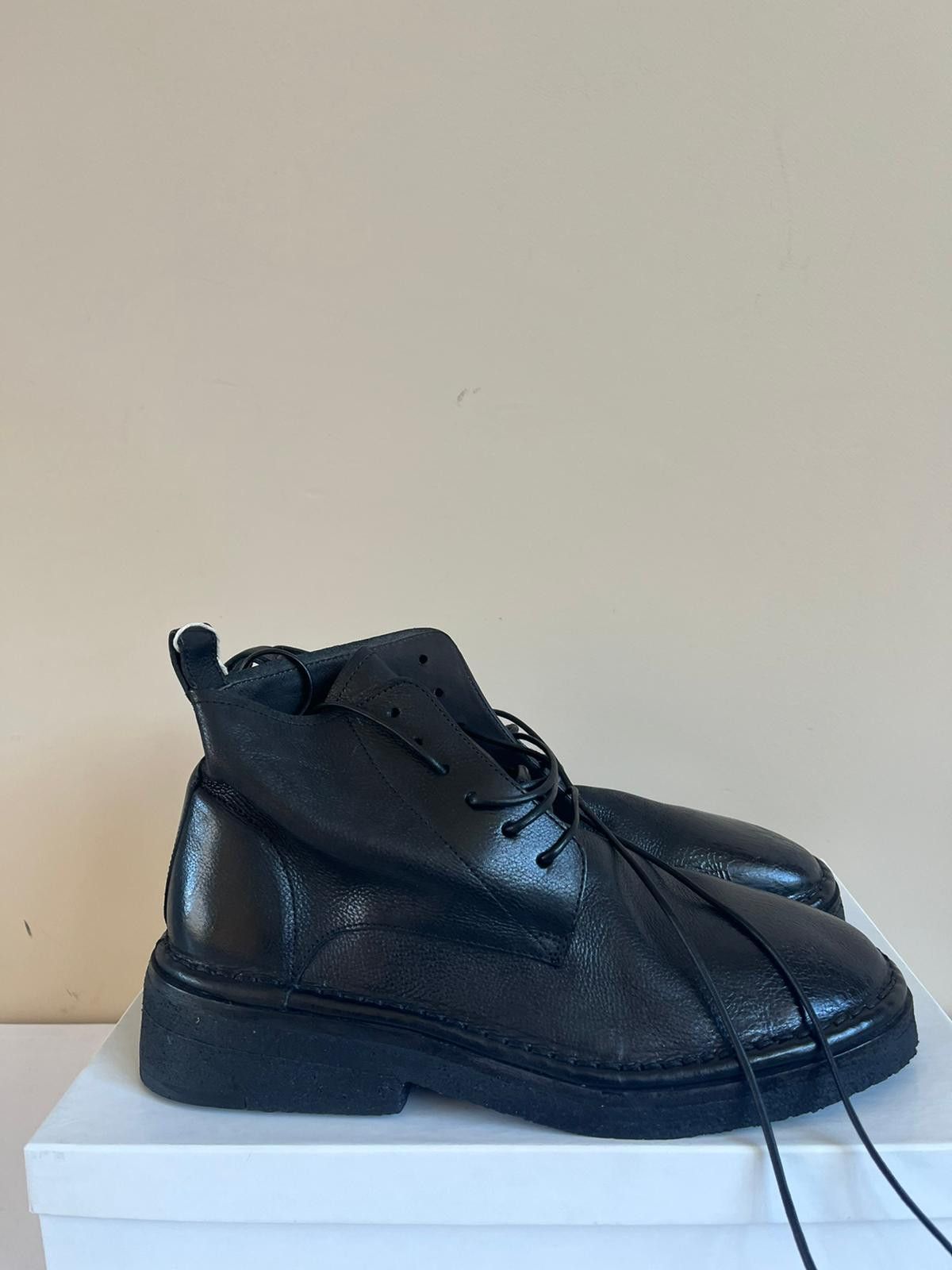 Marsell Leather Ankle Boots in Black Size US 9 / EU 42 - 10 Thumbnail