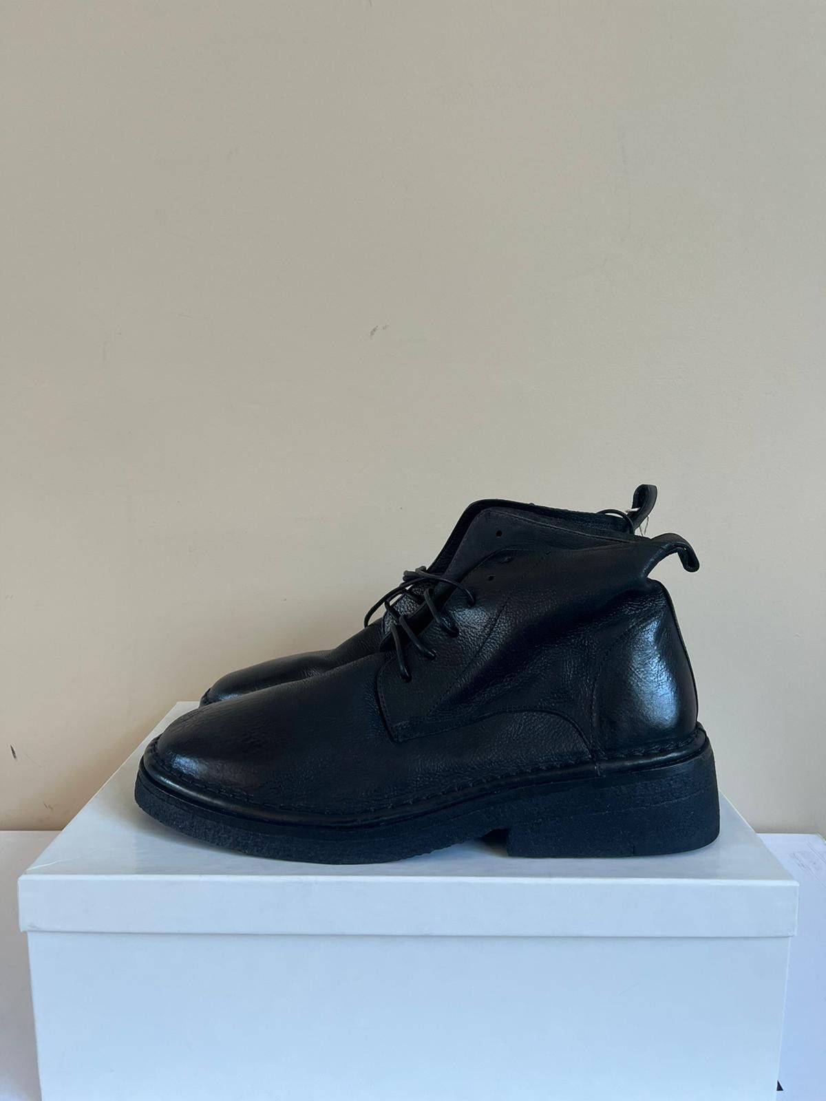 Marsell Leather Ankle Boots in Black Size US 9 / EU 42 - 1 Thumbnail