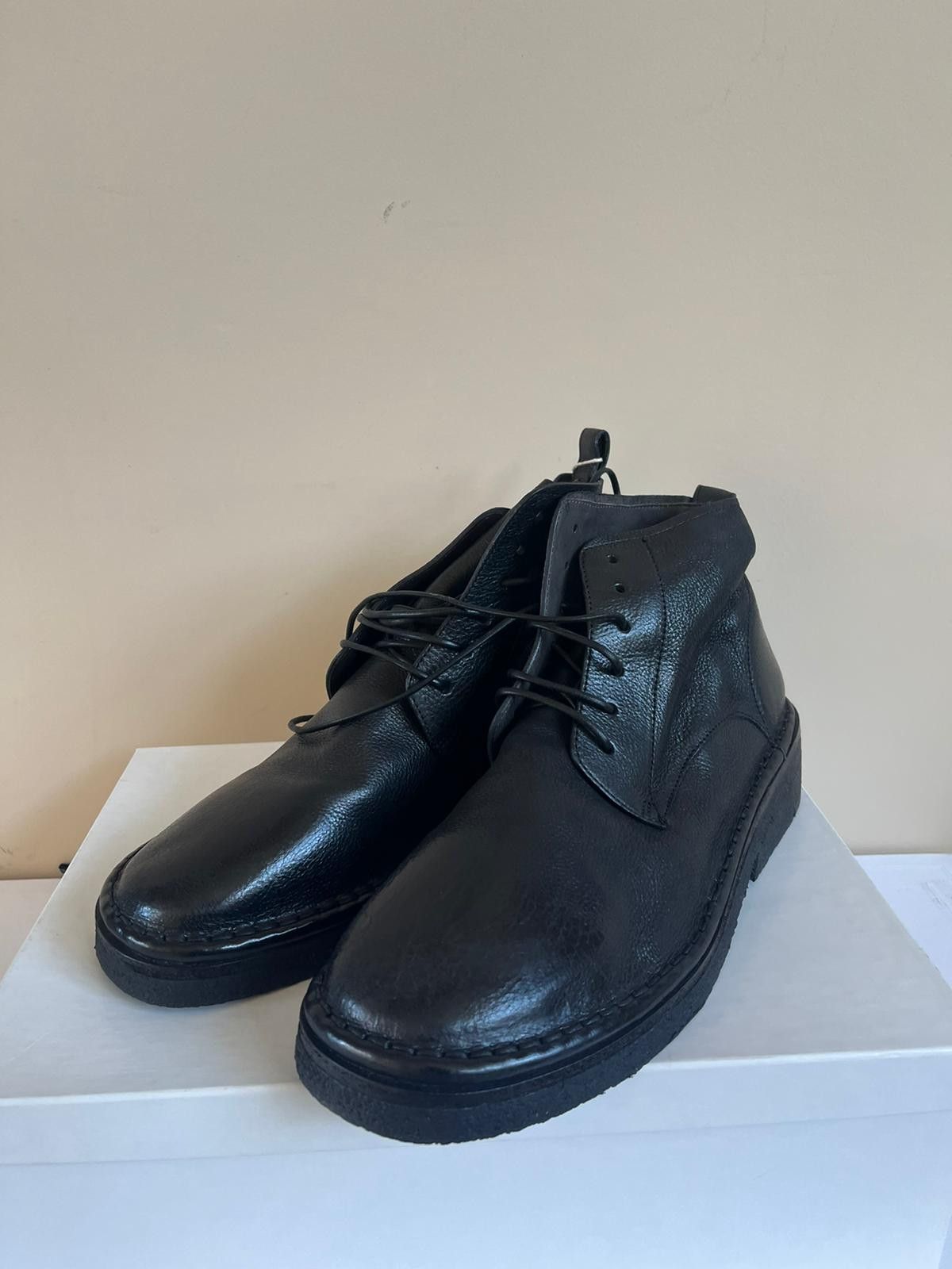 Marsell Leather Ankle Boots in Black Size US 9 / EU 42 - 7 Thumbnail