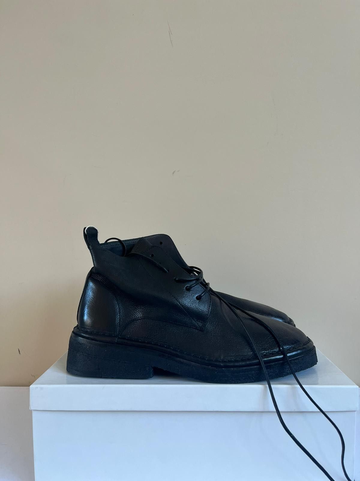 Marsell Leather Ankle Boots in Black Size US 9 / EU 42 - 11 Thumbnail