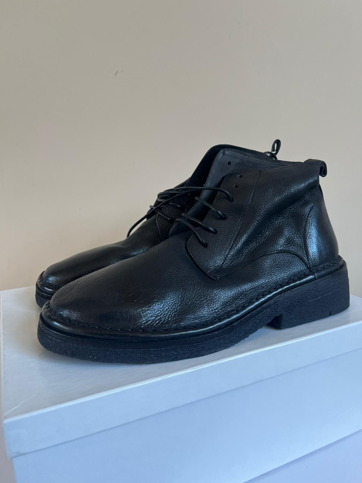 Marsell Leather Ankle Boots in Black Size US 9 / EU 42 - 5 Thumbnail