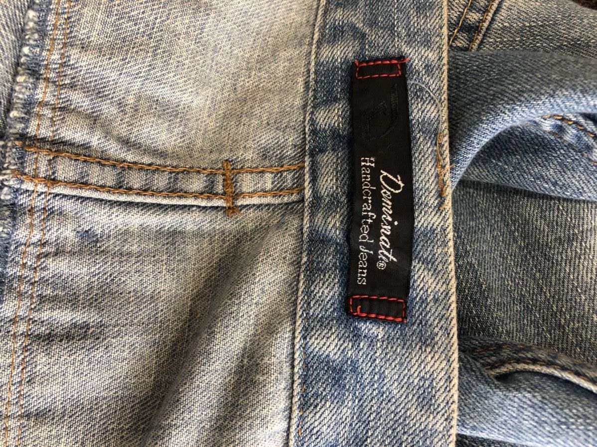 Hysteric Glamour Dominate Handcrafted Double Waist Jeans Distressed Jeans Size US 33 - 6 Thumbnail