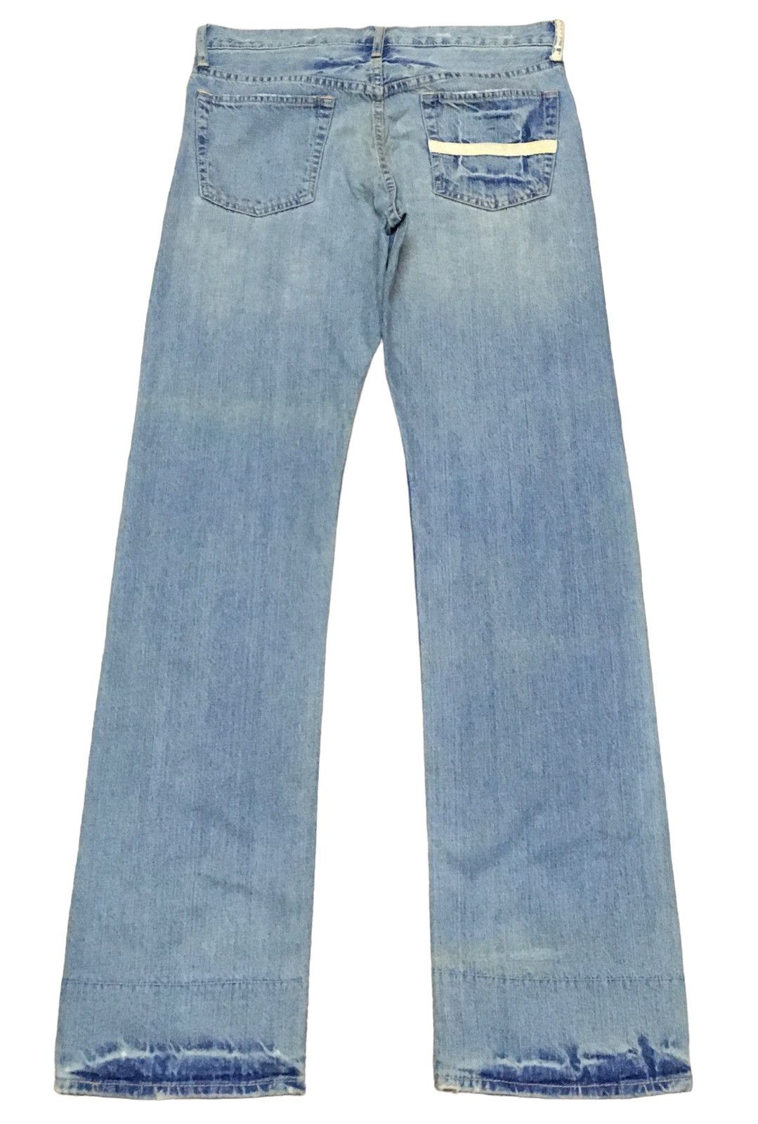 Takeo Kikuchi Rare Design Vintage Takeo Kikuchi Distressed Jeans 1990s Size US 36 / EU 52 - 2 Thumbnail