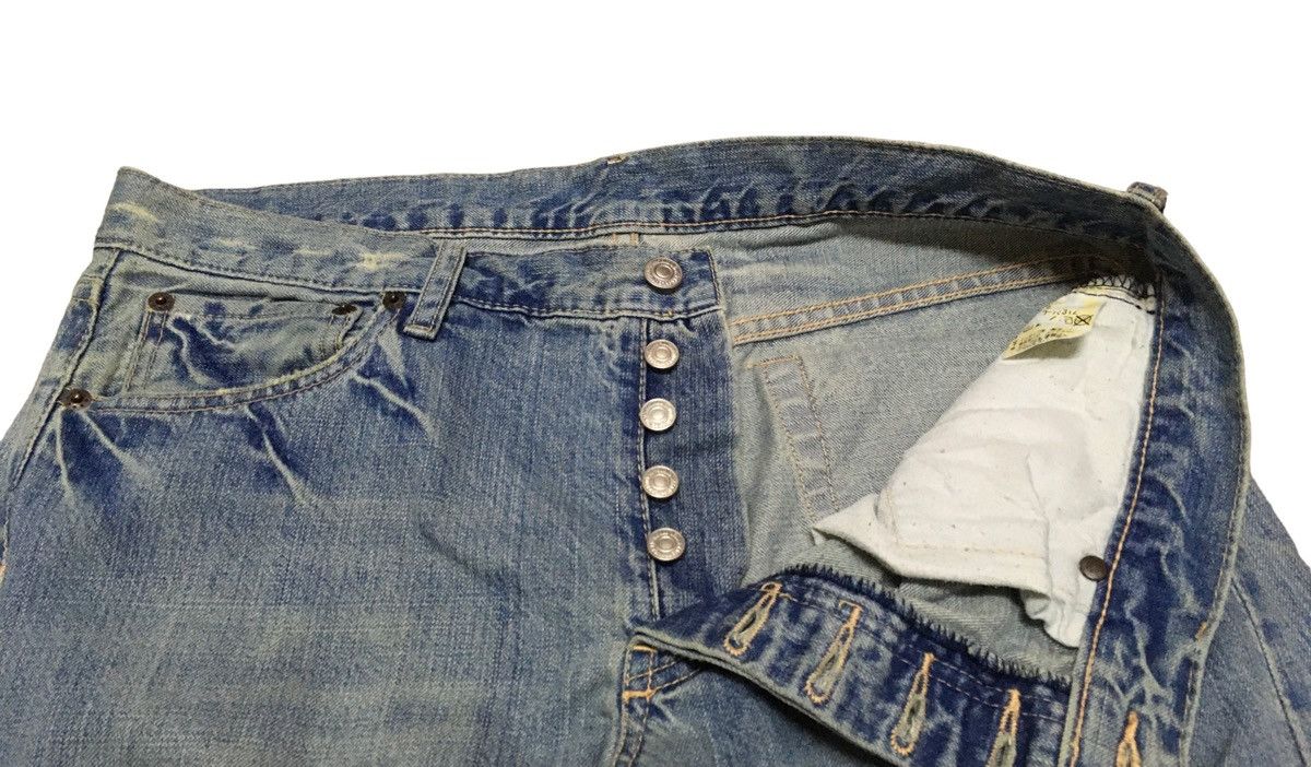 Takeo Kikuchi Rare Design Vintage Takeo Kikuchi Distressed Jeans 1990s Size US 36 / EU 52 - 4 Thumbnail