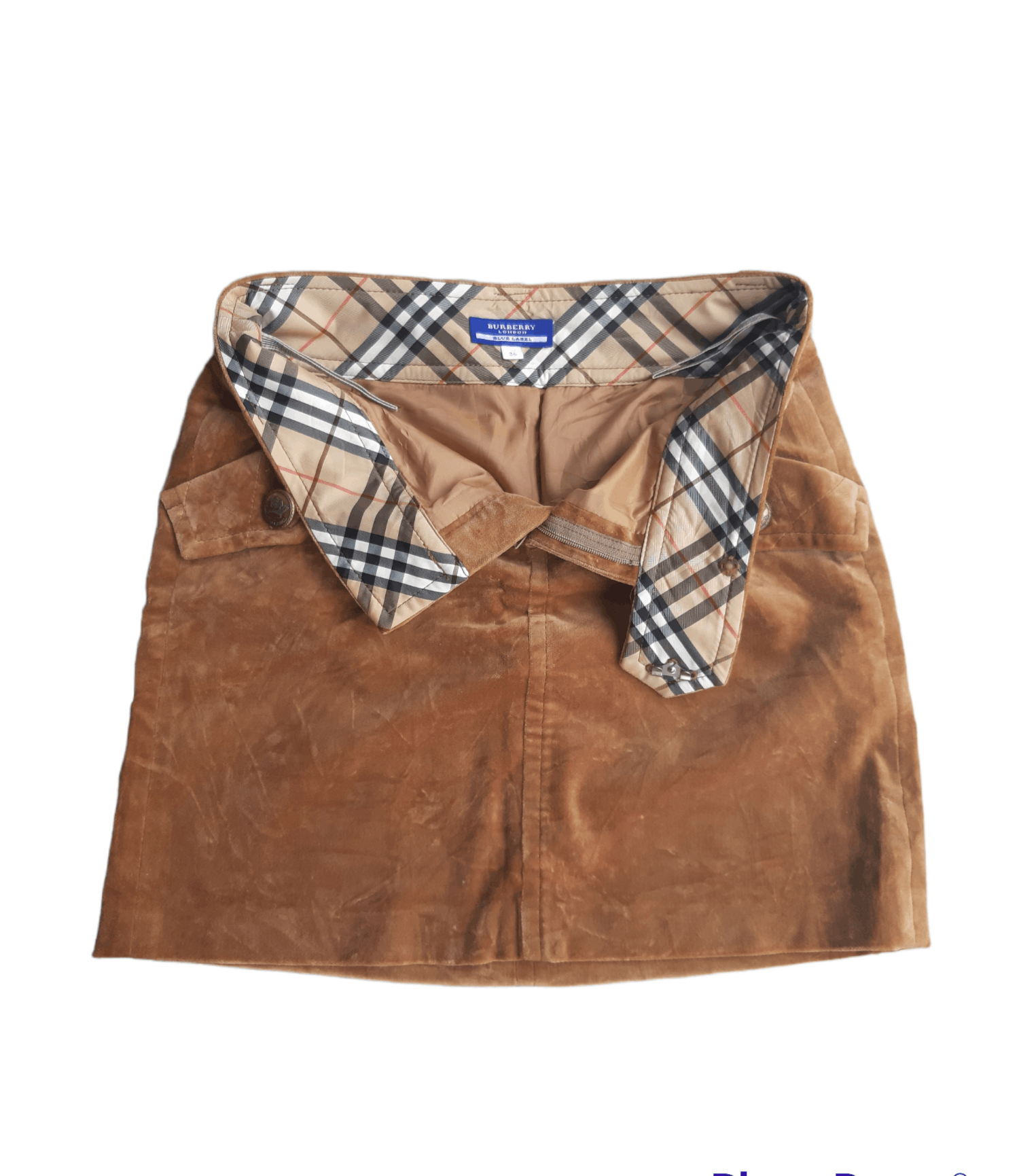 BURBERRY LONDON Brown Corduroy Skirt For store Girls Size 6