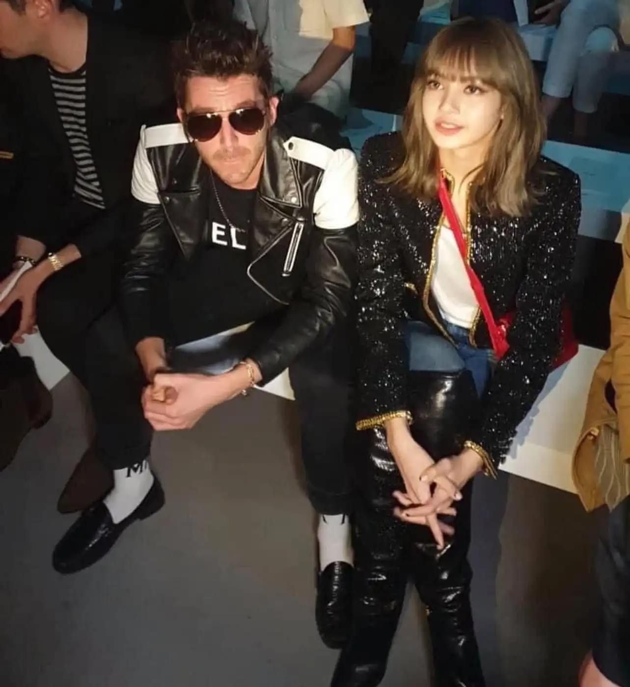 Celine × Hedi Slimane Celine SS19 Black White Padded Sleeve Calf Biker Size US S / EU 44-46 / 1 - 10 Thumbnail