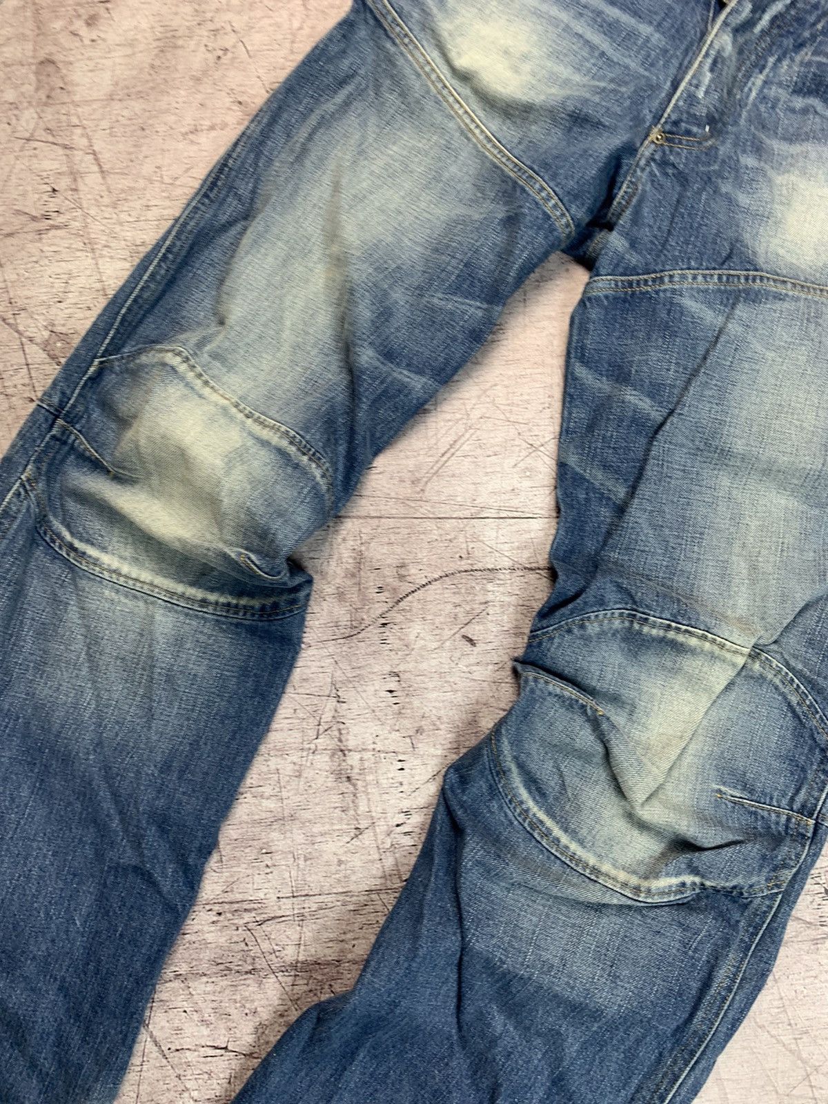 G-Star × Vintage G Star Raw vintage double knee jeans denim pants Size US 30 / EU 46 - 3 Thumbnail