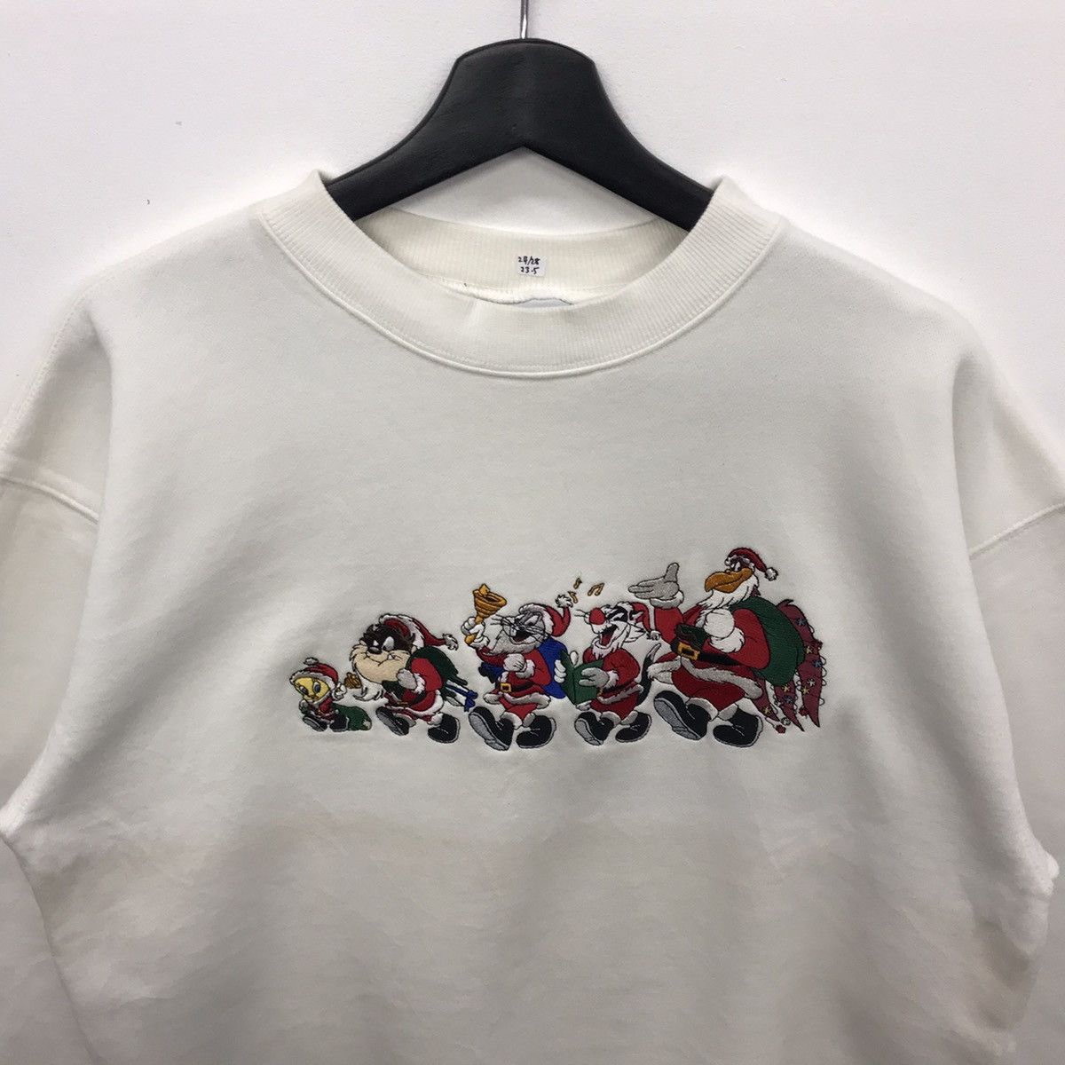 Vintage × Warner Bros Rare!! Vintage Warner Bros Looney Tunes Embroidery Size US L / EU 52-54 / 3 - 7 Thumbnail