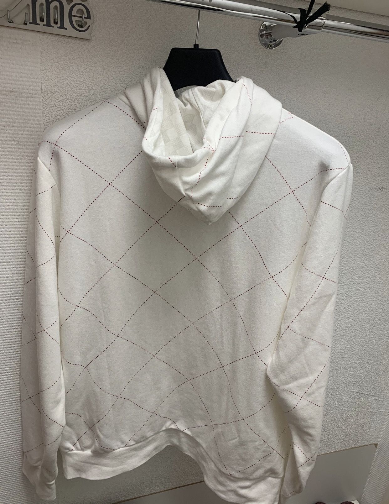 Vintage Nike vintage white hoodie Xl Grey tags Size US XL / EU 56 / 4 - 3 Thumbnail