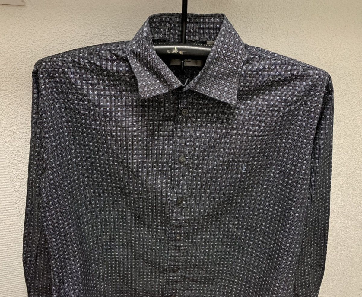 Yves Saint Laurent Yves Saint Laurent YSL pour home fullprint shirt M sz Size US M / EU 48-50 / 2 - 2 Thumbnail